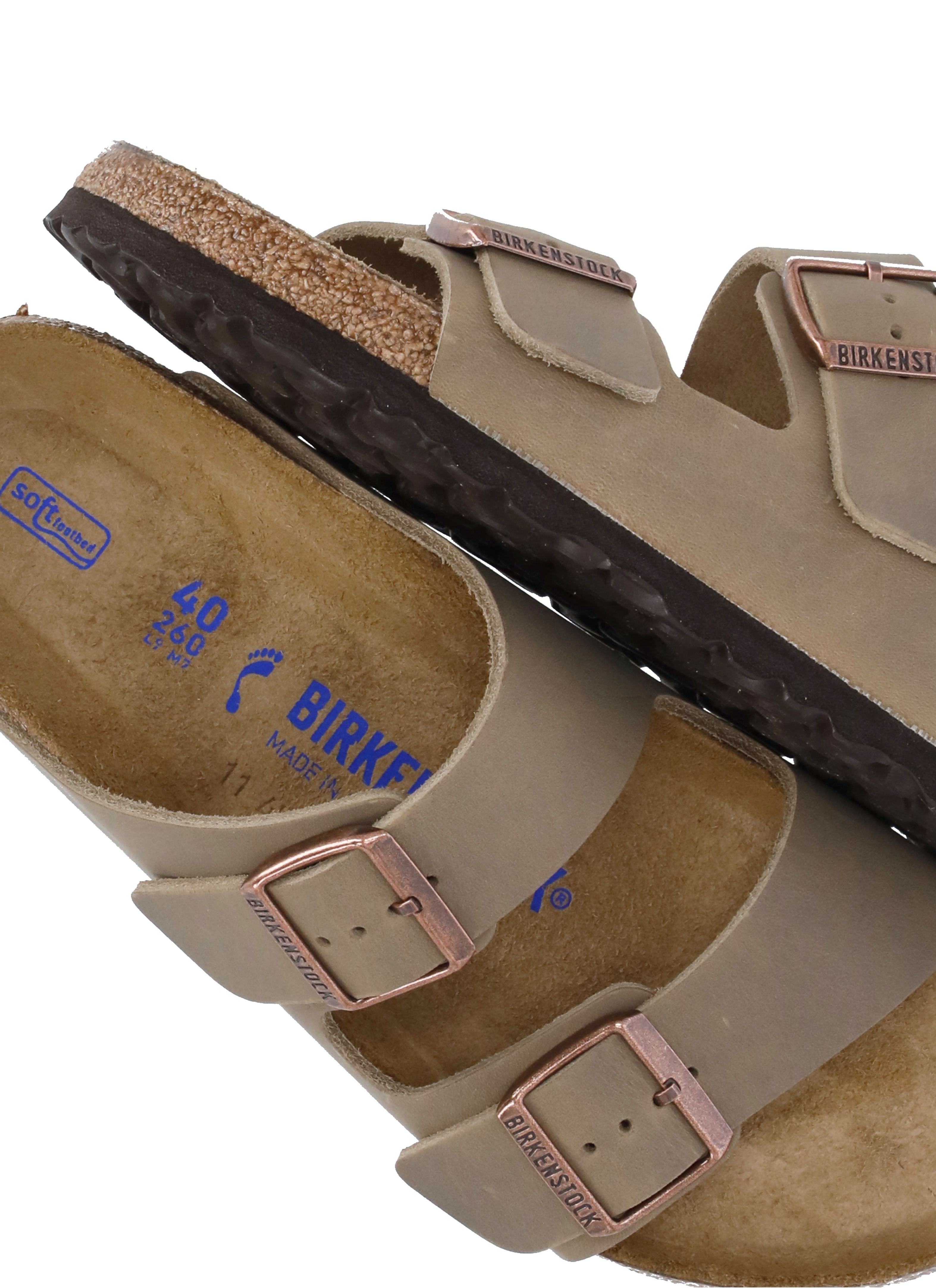 Birkenstock Sandals Beige 552813ARIZONASFBTABACCOBROWN (BIRKENSTOCK / サンダル ) | BIRKENSTOCK (ビルケンシュトック)(5)