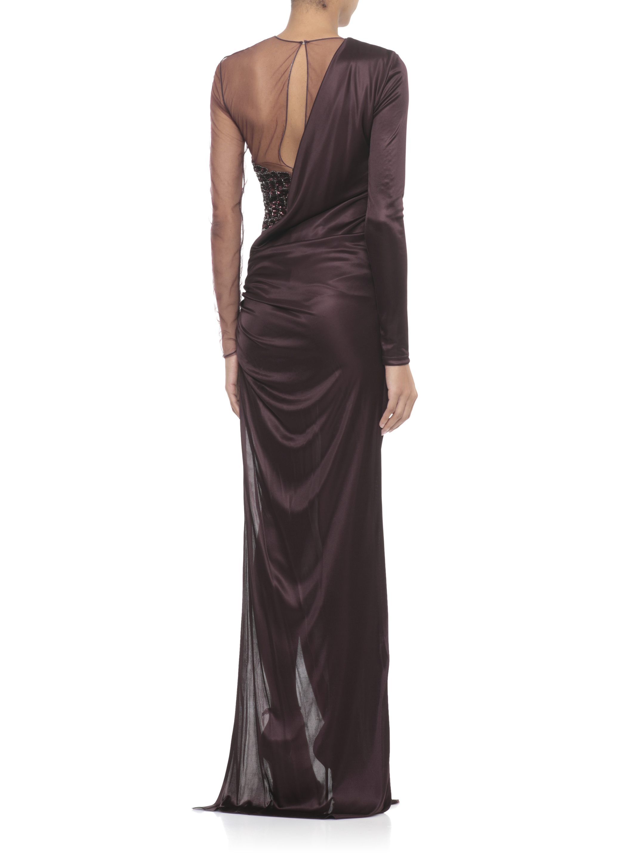 Elisabetta Franchi Dresses Bordeaux ABR2257E2EA4 (Elisabetta Franchi / ワンピース・ドレス・オールインワン ) | Elisabetta Franchi (エリザベッタ フランキ)(2)