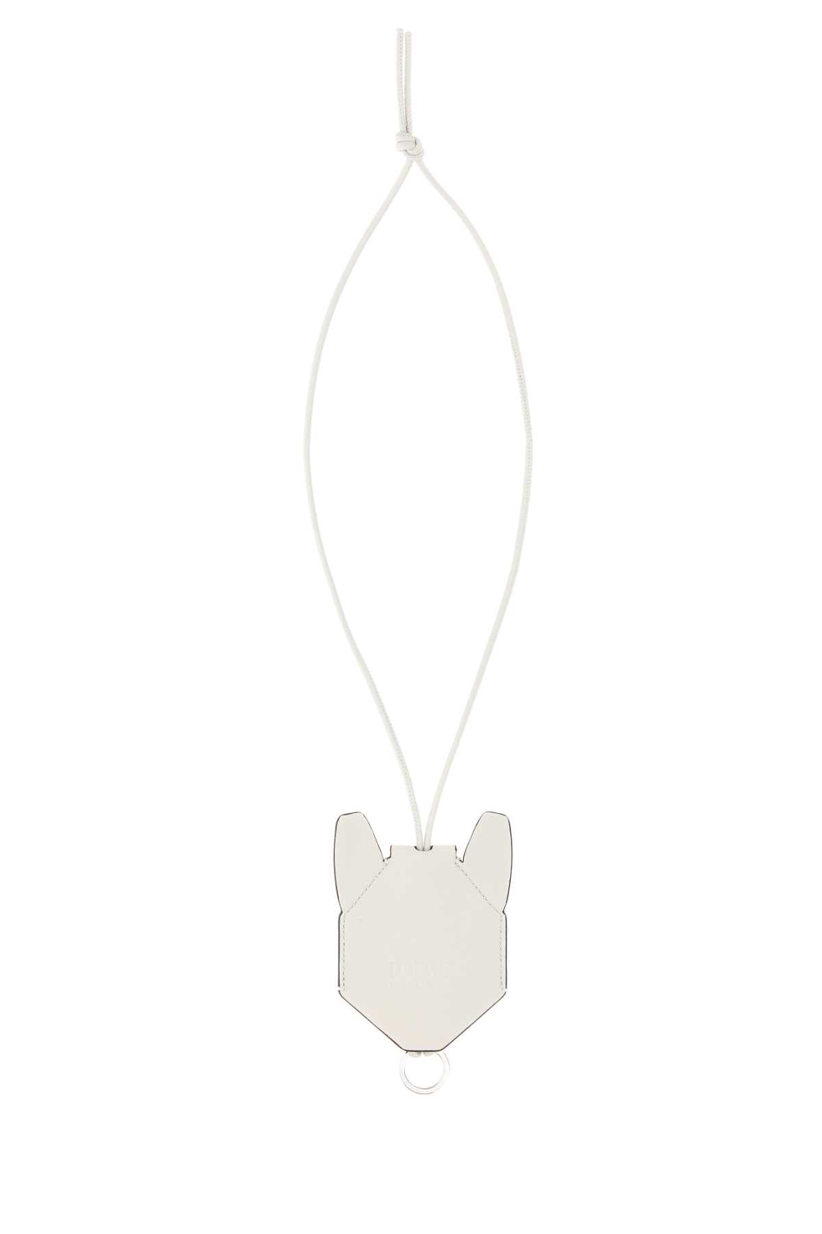 Printed leather Futurist Cat keyring C621232XQNWHITEBLUE (LOEWE / バッグアクセサリー ) | LOEWE (ロエベ)(1)