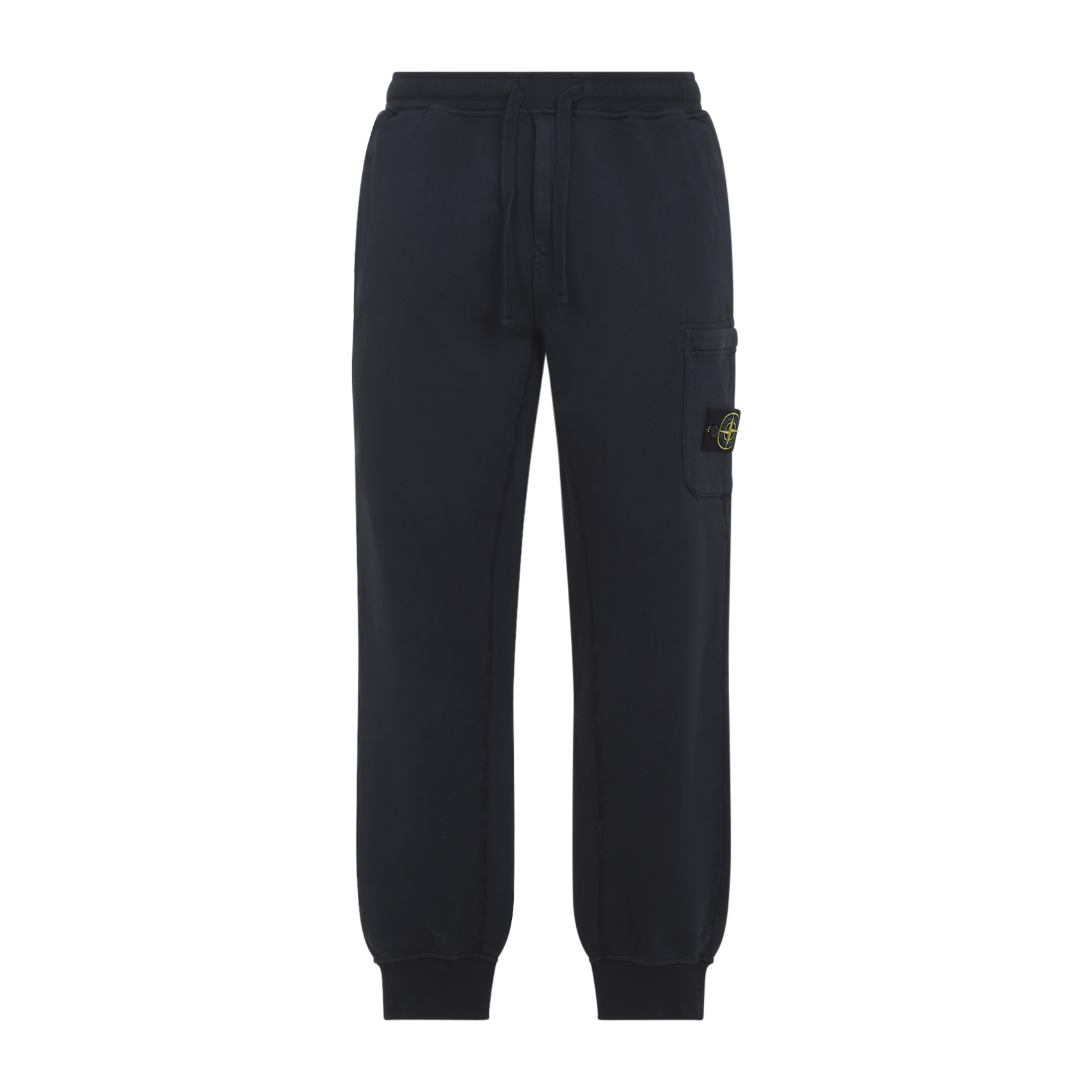 Navy blue cotton joggers L1S156200021S0051V0020 (STONE ISLAND / パンツ ) | STONE ISLAND (ストーンアイランド)