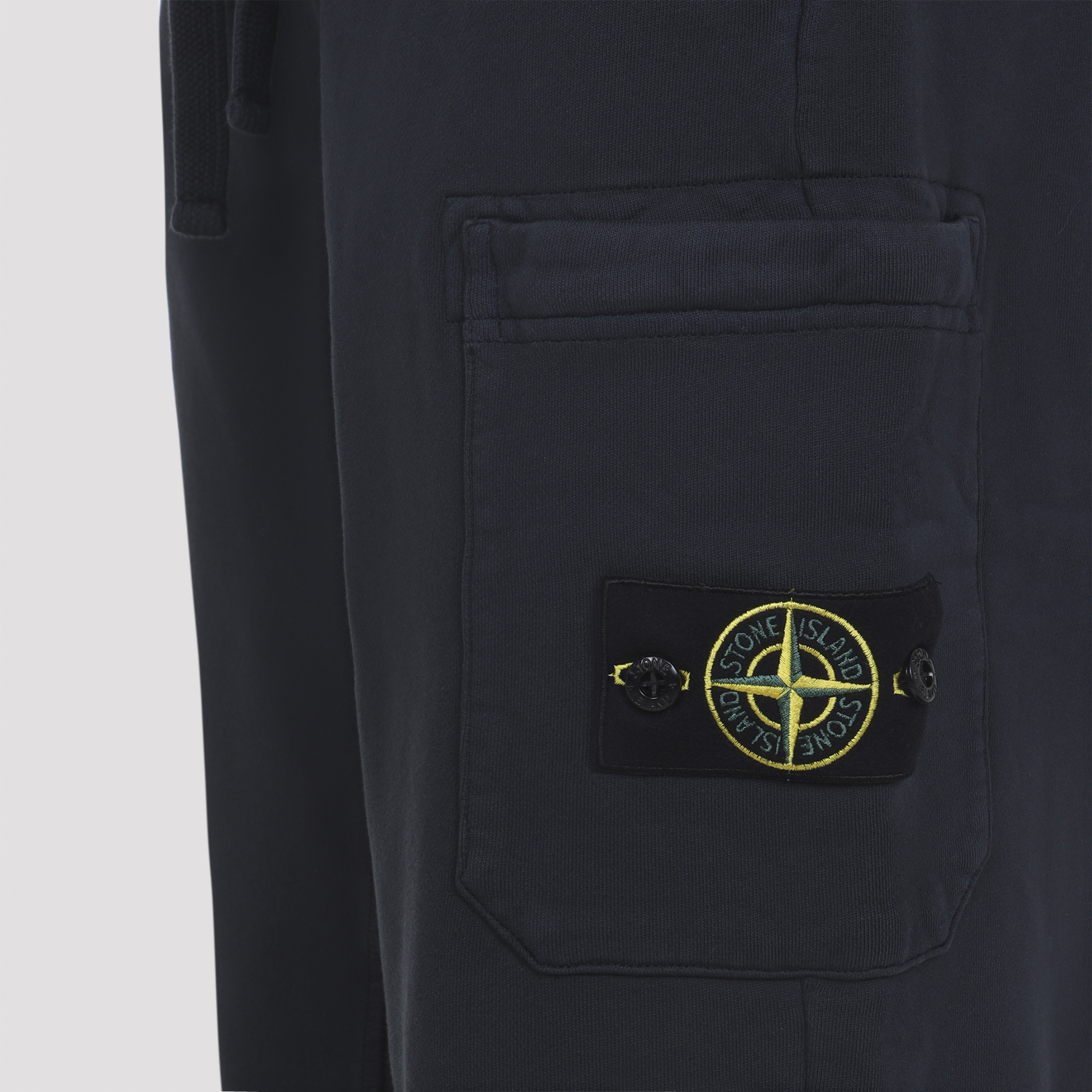 Navy blue cotton joggers L1S156200021S0051V0020 (STONE ISLAND / パンツ ) | STONE ISLAND (ストーンアイランド)(3)