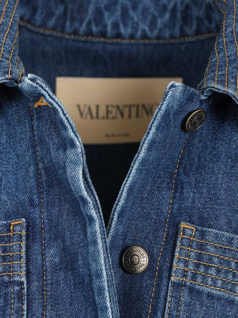 denim jacket 8B3DC6F09Y8558 (Valentino Garavani / カジュアルジャケット ) | Valentino Garavani (ヴァレンティノ)(3)