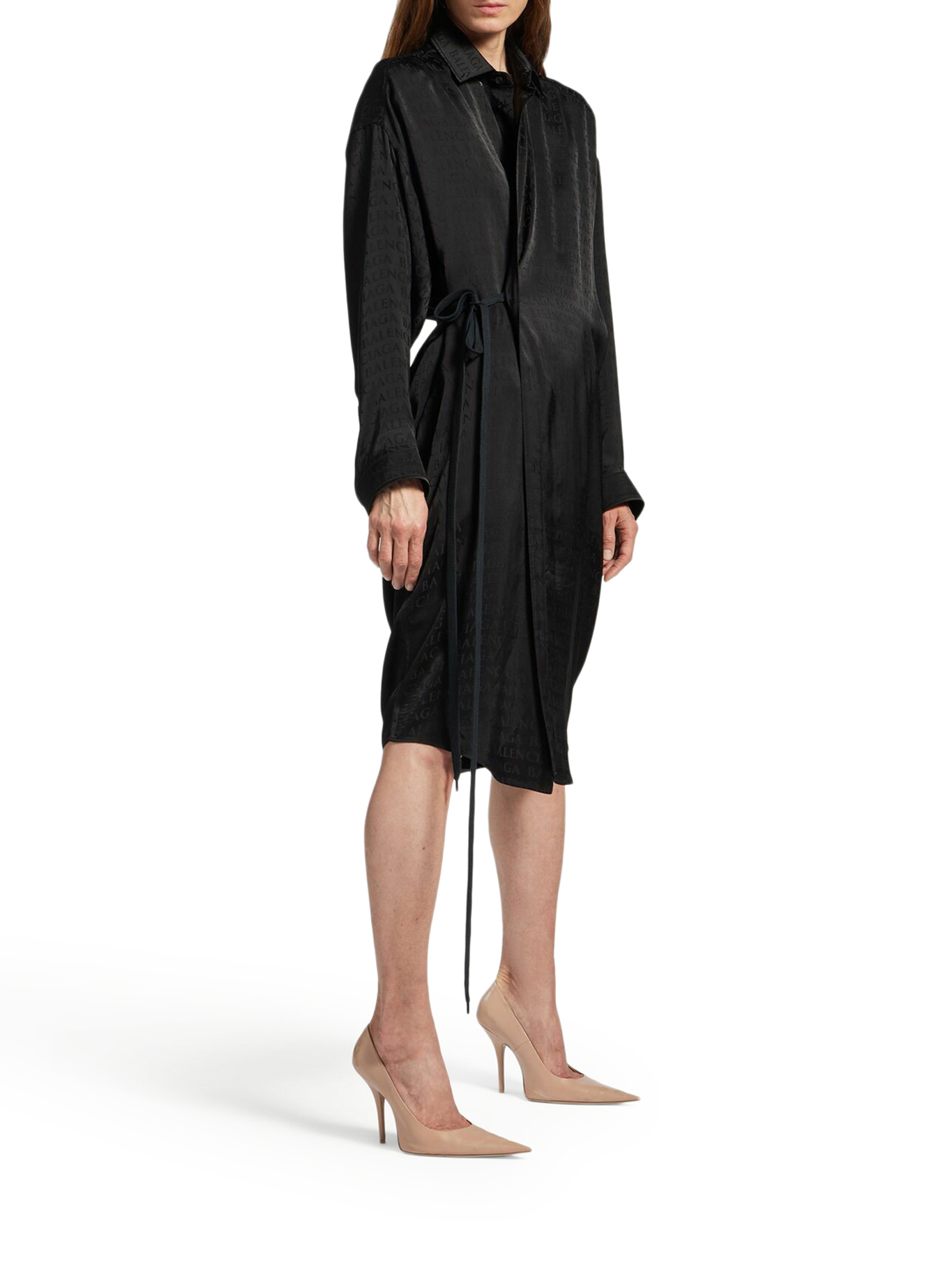 COCOON WRAP DRESS 857339TTO541000 (Balenciaga / ワンピース・ドレス・オールインワン ) | Balenciaga (バレンシアガ)(1)