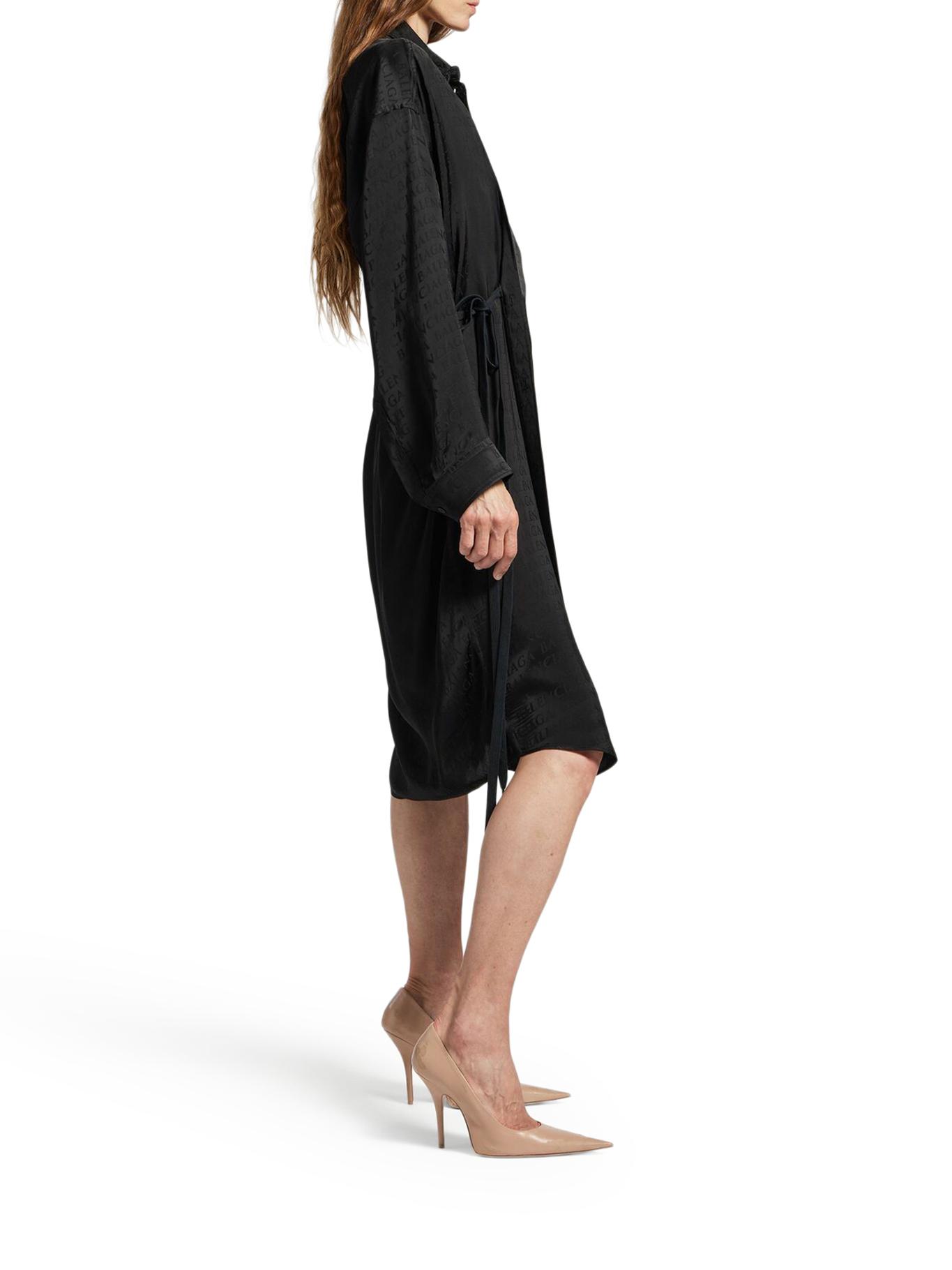 COCOON WRAP DRESS 857339TTO541000 (Balenciaga / ワンピース・ドレス・オールインワン ) | Balenciaga (バレンシアガ)(3)