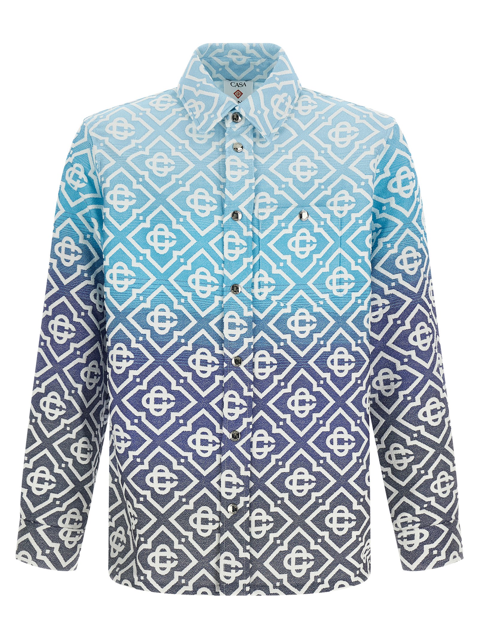 Shacket 'Monogram Gradient Jacquard' MSP26JK44901 (Casablanca / カジュアルジャケット ) | Casablanca (カサブランカ)