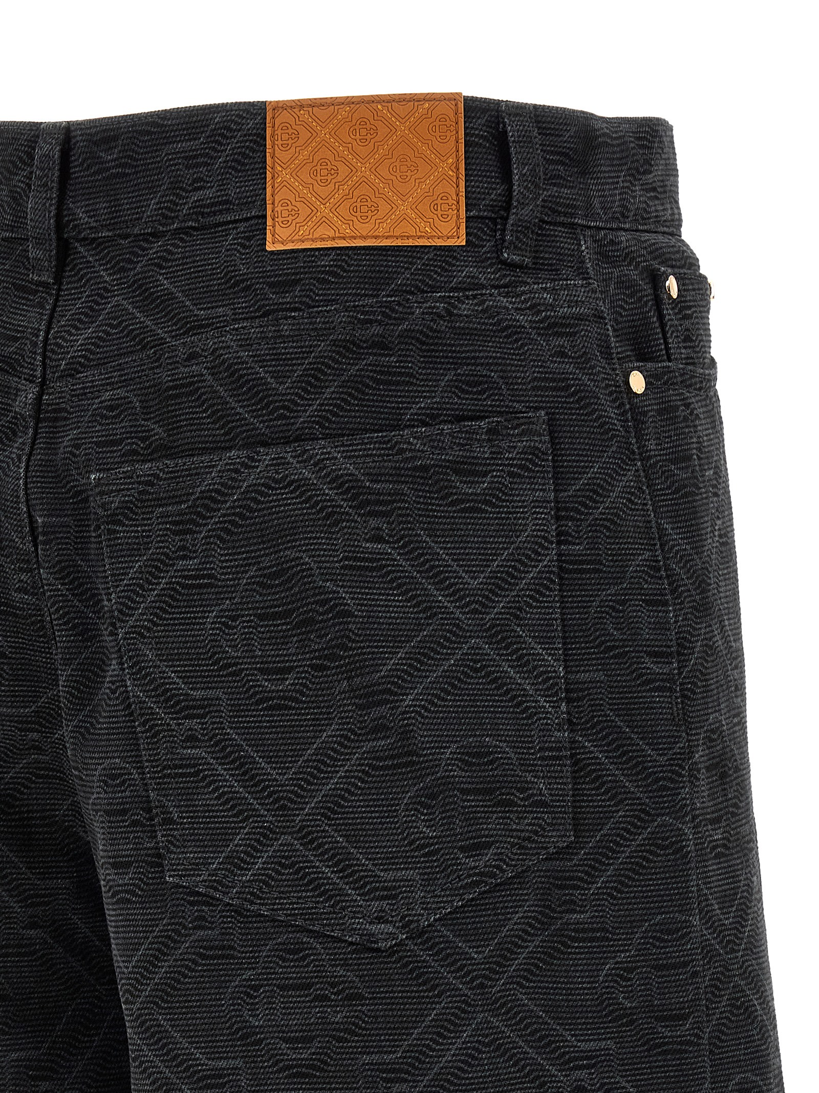 'Laser Monogram Denim' bermuda shorts MSP26TR39701 (Casablanca / ショートパンツ ) | Casablanca (カサブランカ)(3)