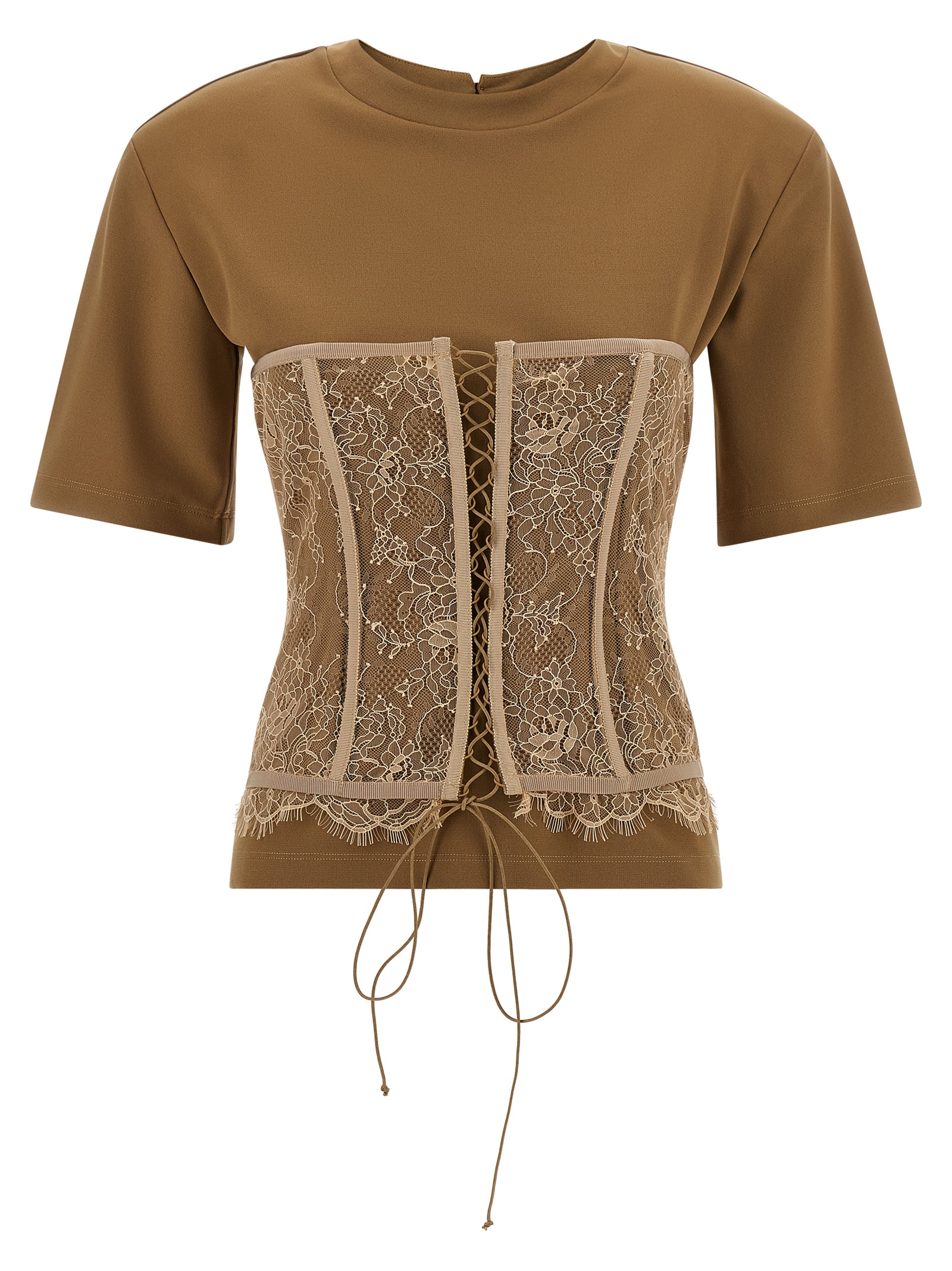 Bustier T-shirt 06PSTO3951630923 (GIUSEPPE DI MORABITO / Tシャツ・カットソー ) | GIUSEPPE DI MORABITO (ジュゼッペ ディ モラビト)