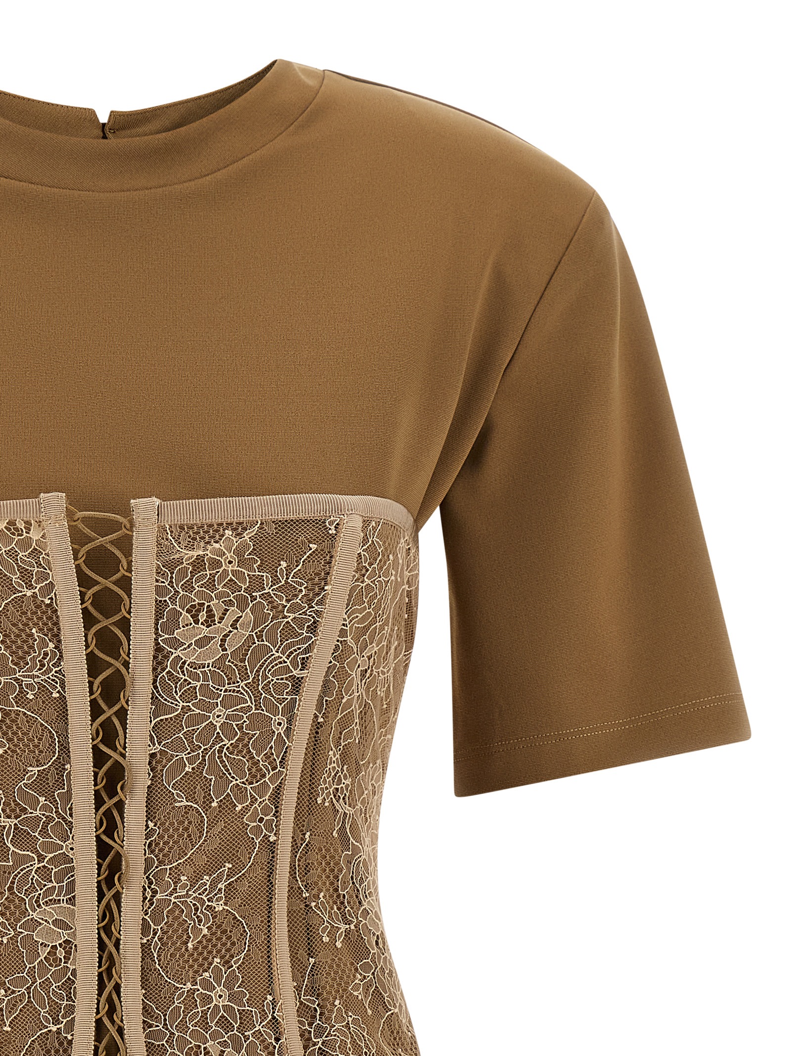 Bustier T-shirt 06PSTO3951630923 (GIUSEPPE DI MORABITO / Tシャツ・カットソー ) | GIUSEPPE DI MORABITO (ジュゼッペ ディ モラビト)(2)