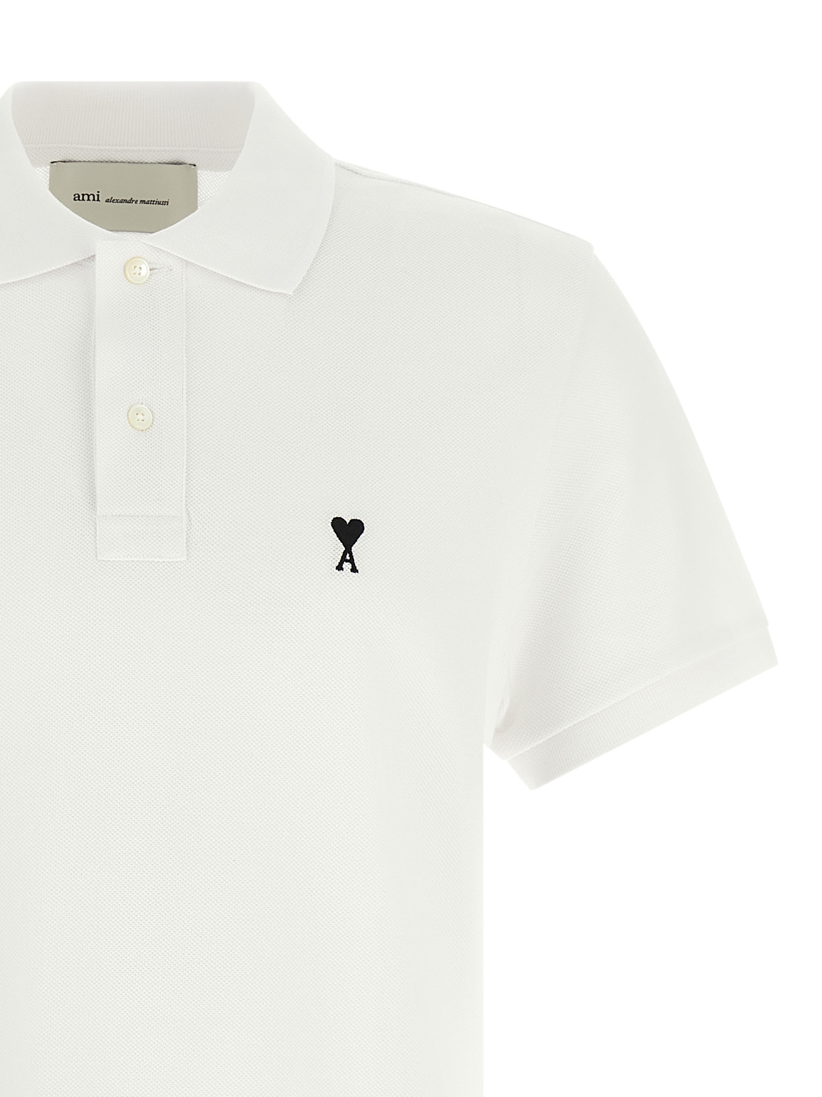 'Ami De Coeur' polo shirt HPL411760100 (AMI Paris / ポロシャツ ) | AMI Paris (アミパリス)(2)