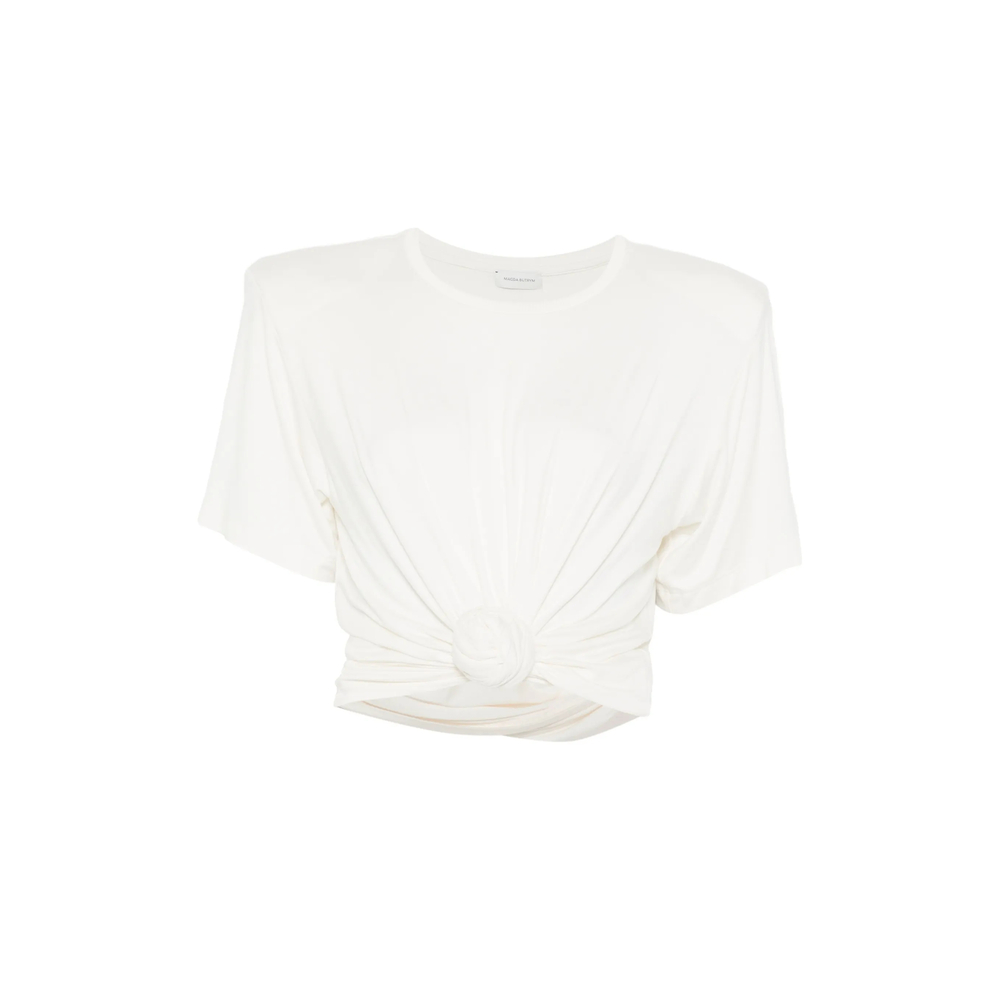 Top Magda Butrym TSHIRT01CREAM (MAGDA BUTRYM / Tシャツ・カットソー ) | MAGDA BUTRYM (マグダブトリム)