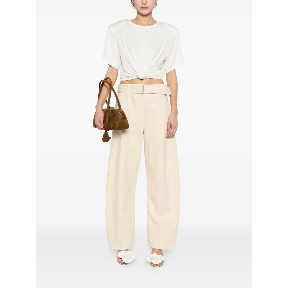 Top Magda Butrym TSHIRT01CREAM (MAGDA BUTRYM / Tシャツ・カットソー ) | MAGDA BUTRYM (マグダブトリム)(1)