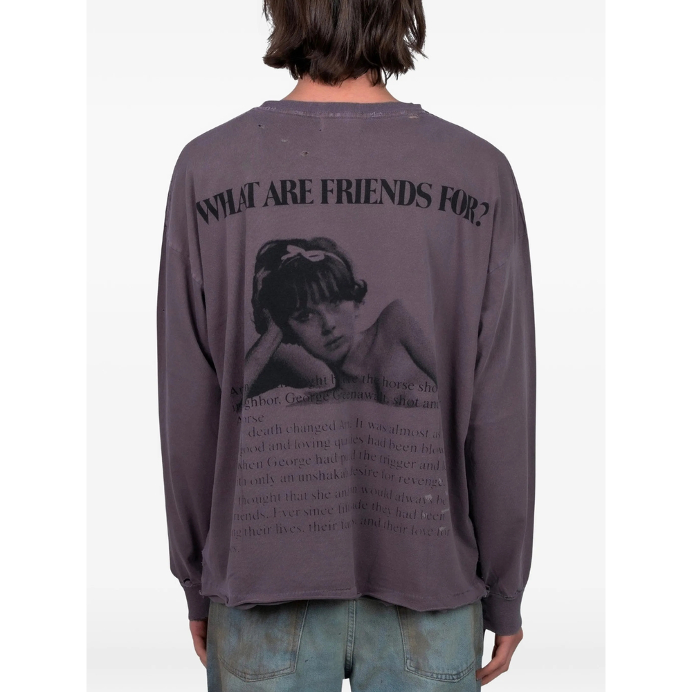 T-shirt Enfants Riches Déprimés 010890BROWN (ENFANTS RICHES DÉPRIMÉS / Tシャツ・カットソー ) | ENFANTS RICHES DÉPRIMÉS (アンファン リッシュ デプリメ)(3)