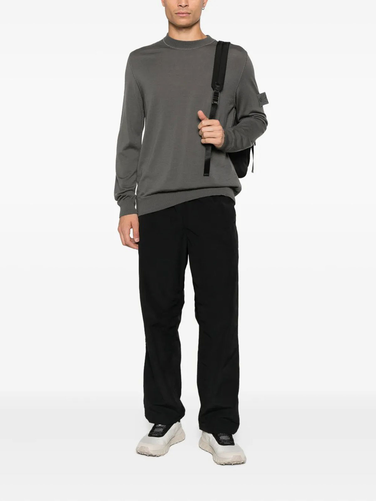 Maglia Rws Dark Grey K2S155100074S00FCV0067 (STONE ISLAND / ニット・セーター・カーディガン ) | STONE ISLAND (ストーンアイランド)(1)