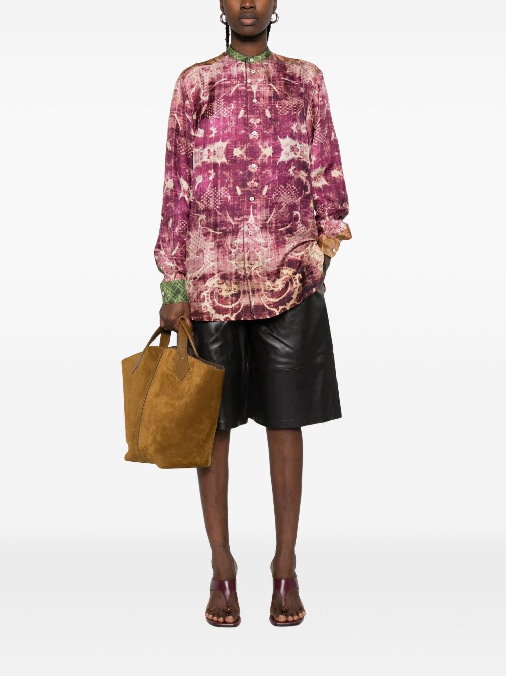 Pierre Louis Mascia Shirts Purple ALOESCML11185101516266 (Pierre-Louis Mascia / シャツ・ブラウス ) | Pierre-Louis Mascia (ピエール=ルイ・マシア)(3)