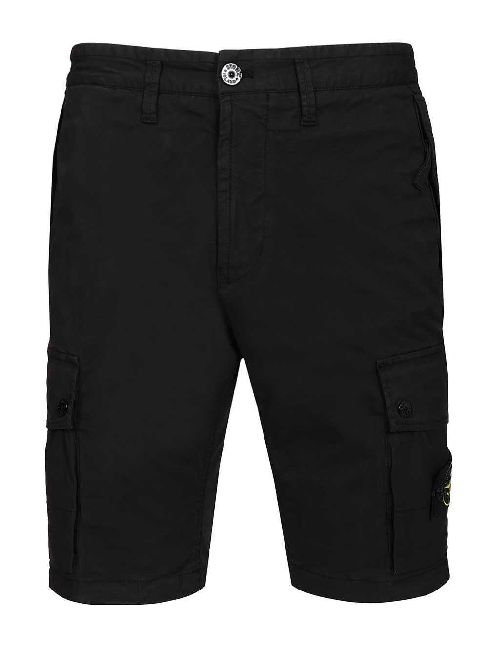 Cargo Bermuda shorts in stretch organic cotton twill L100019S0A10V0029 (STONE ISLAND / ショートパンツ ) | STONE ISLAND (ストーンアイランド)