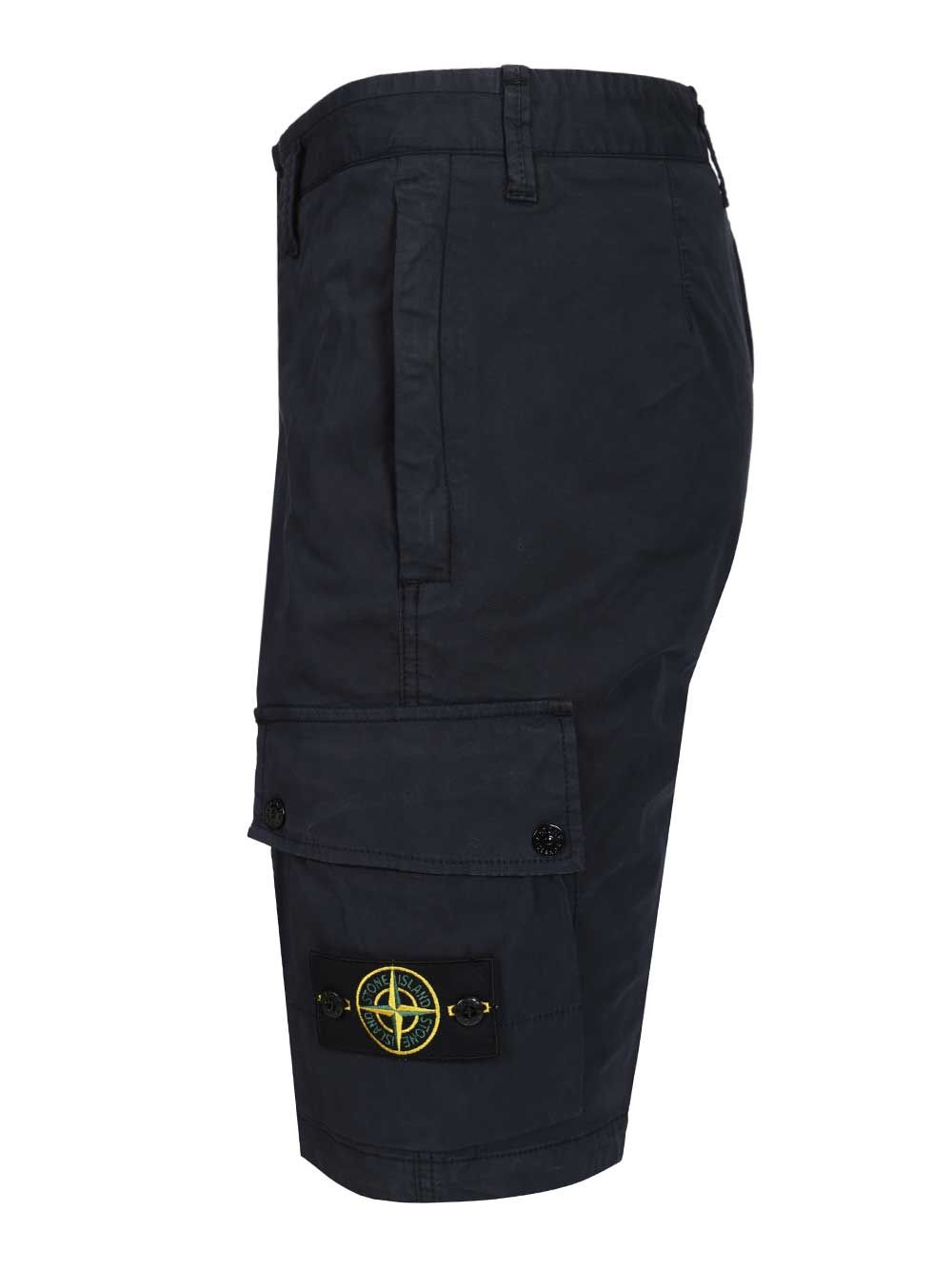 Cargo Bermuda shorts in stretch organic cotton twill L100019S0A10V0020 (STONE ISLAND / ショートパンツ ) | STONE ISLAND (ストーンアイランド)(2)