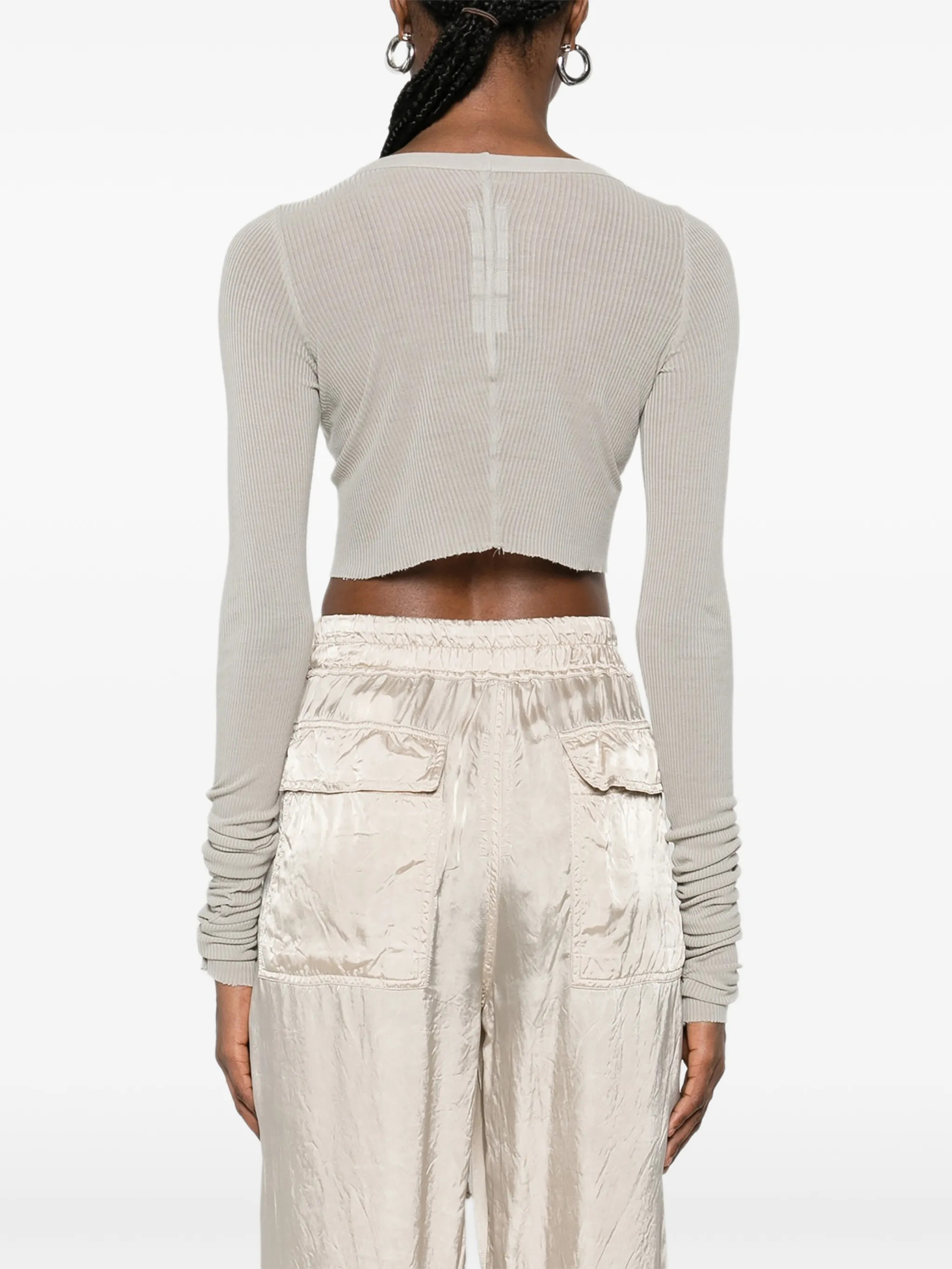 Rick Owens Shirts Grey RP01F6220RC08 (Rick Owens / Tシャツ・カットソー ) | Rick Owens (リック オウエンス)(3)