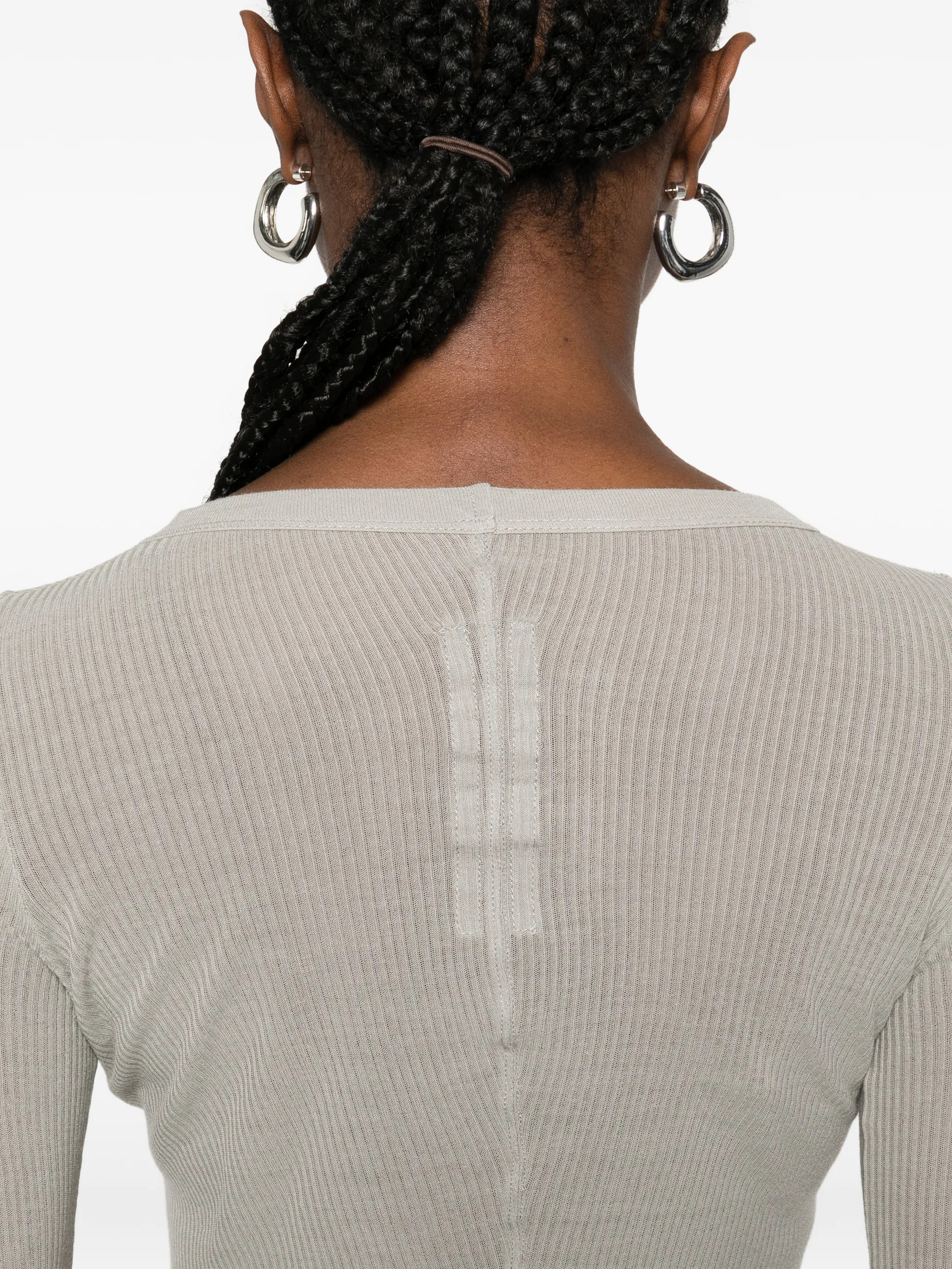 Rick Owens Shirts Grey RP01F6220RC08 (Rick Owens / Tシャツ・カットソー ) | Rick Owens (リック オウエンス)(4)