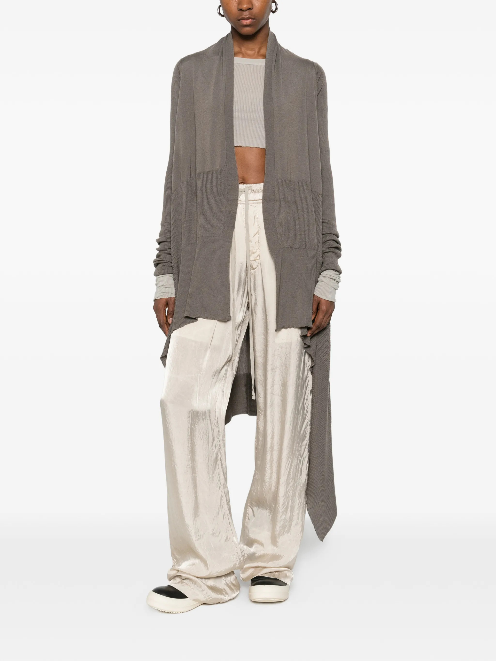 Rick Owens Sweaters Grey RP01F6643M34 (Rick Owens / ニット・セーター・カーディガン ) | Rick Owens (リック オウエンス)(1)