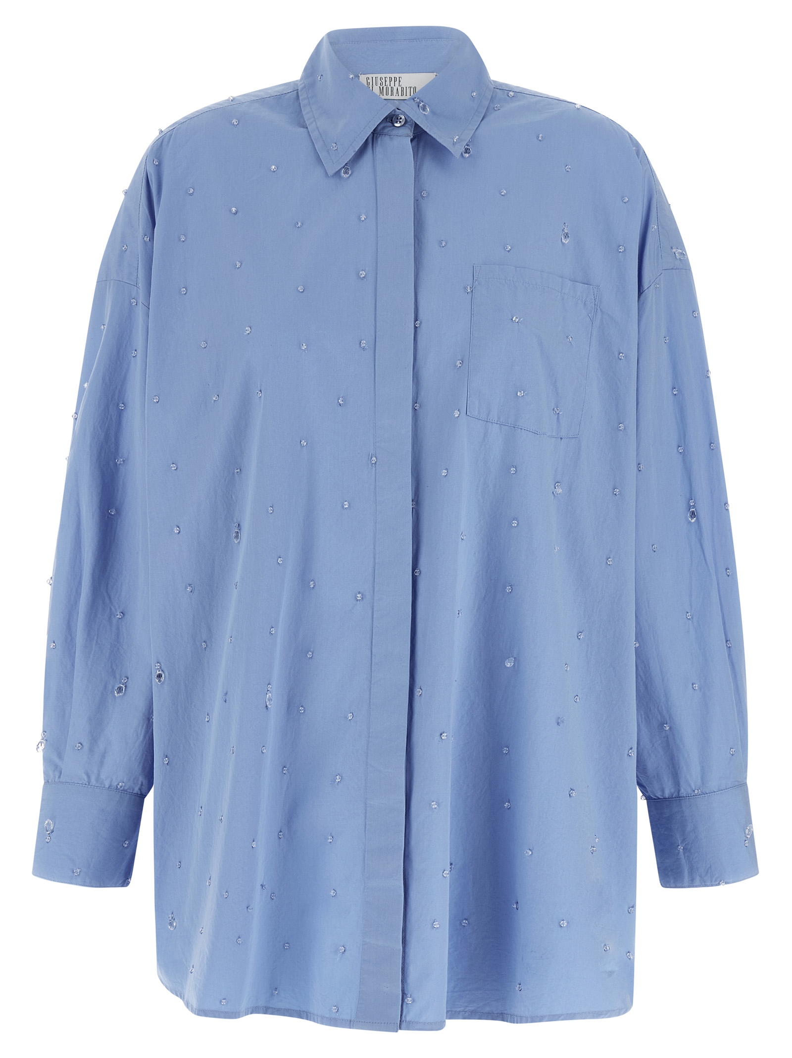 Crystal shirt 06PSED913R1640682 (GIUSEPPE DI MORABITO / シャツ・ブラウス ) | GIUSEPPE DI MORABITO (ジュゼッペ ディ モラビト)