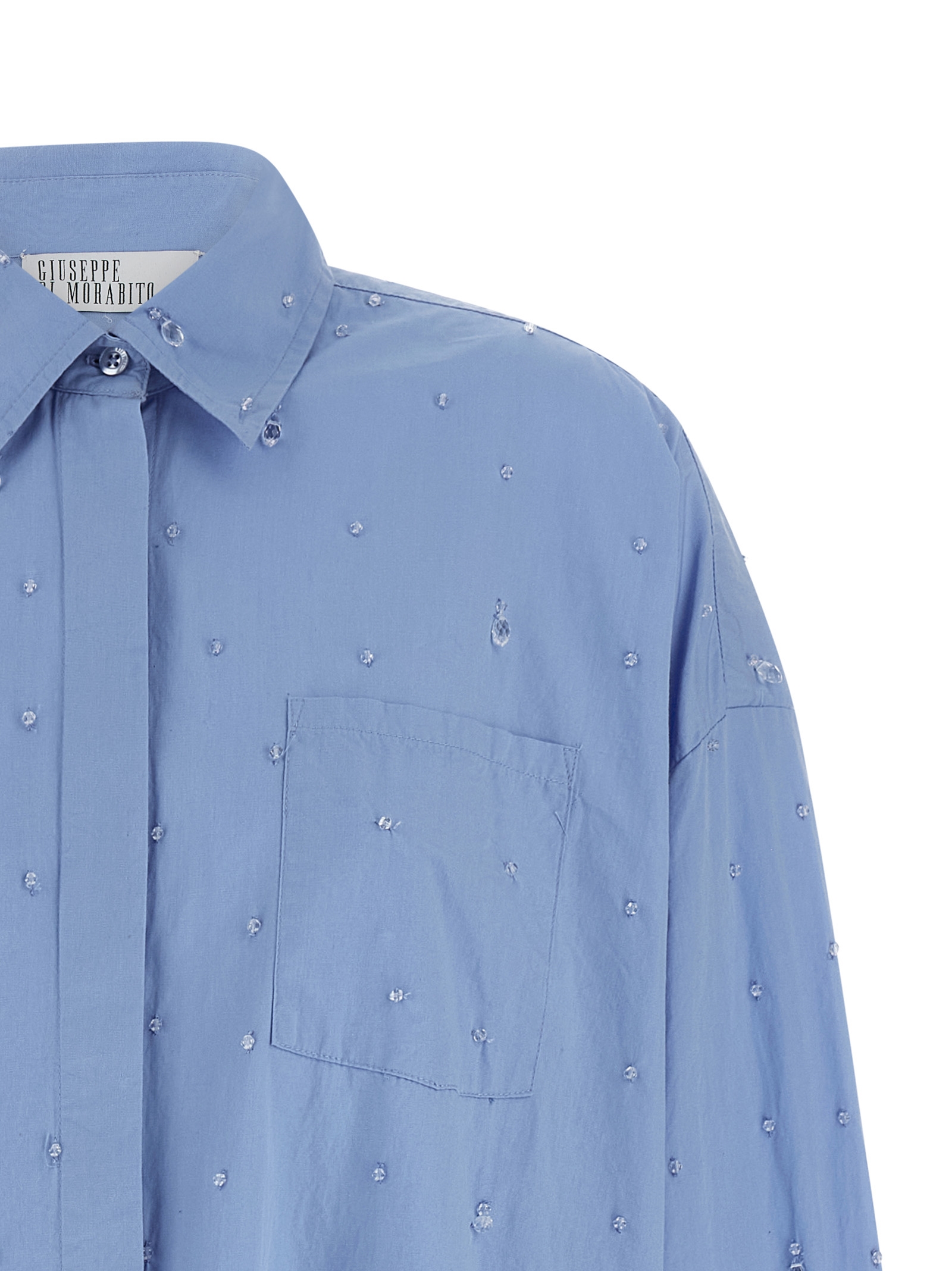Crystal shirt 06PSED913R1640682 (GIUSEPPE DI MORABITO / シャツ・ブラウス ) | GIUSEPPE DI MORABITO (ジュゼッペ ディ モラビト)(2)