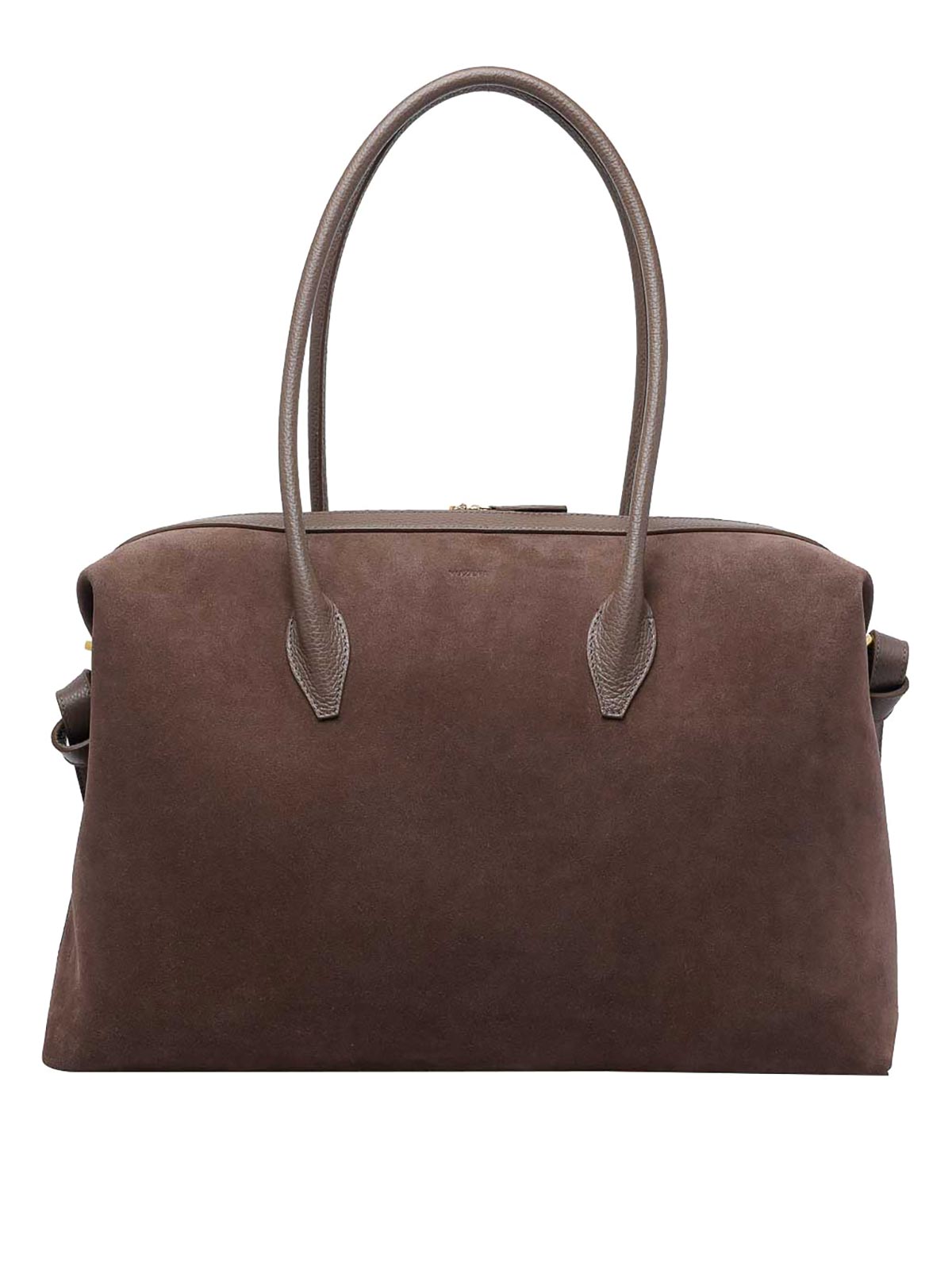 Brown Large Brioche Shoulder Bag LARGEBRIOCHEDUFFLESUEDES026 (YUZEFI / ハンドバッグ・ショルダーバッグ ) | YUZEFI (ユゼフィ)