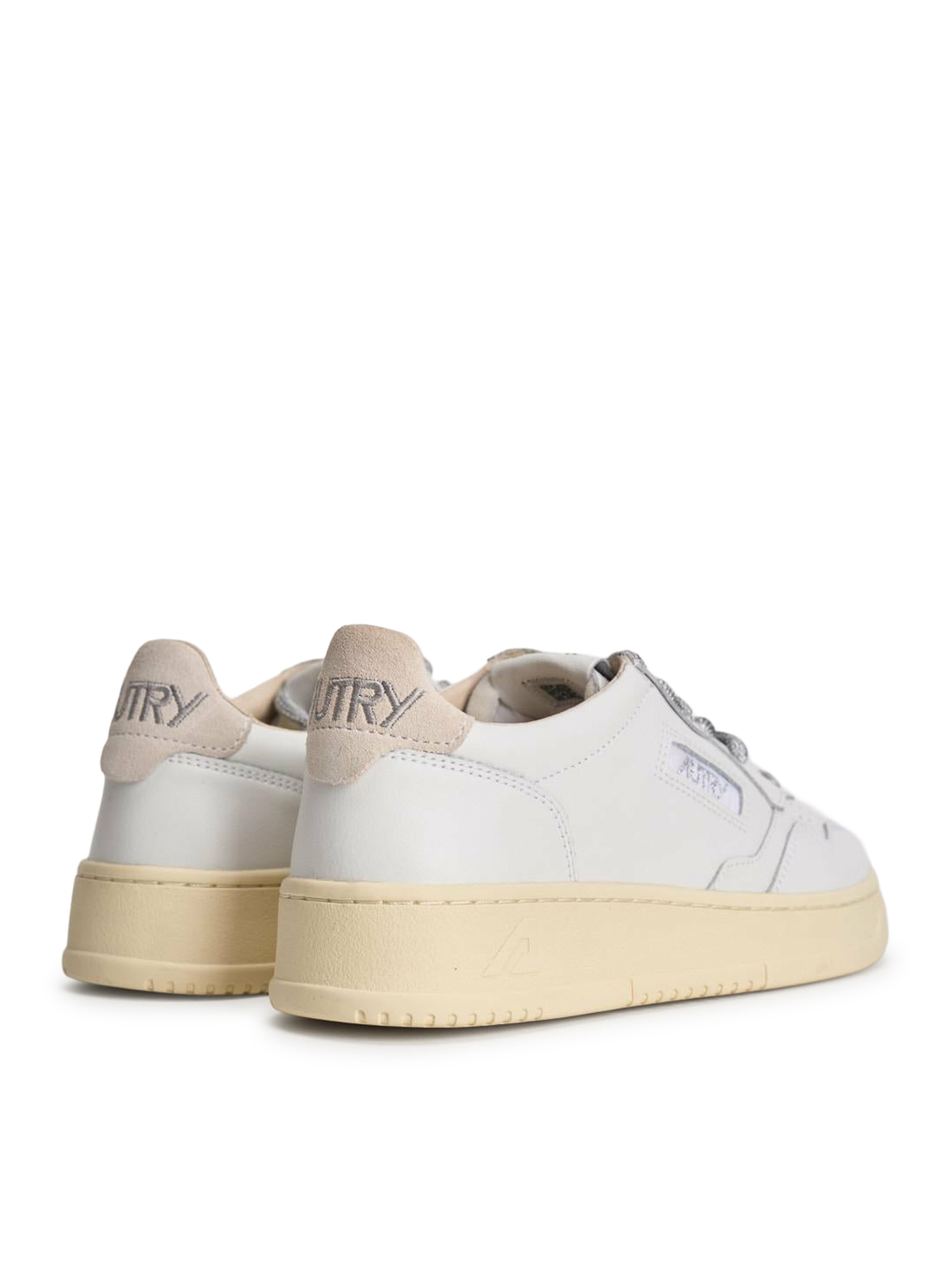 MEDALIST LOW SNEAKERS IN WHITE LEATHER WITH SILVER LUREX DETAILS AULWSW02SWOLL (AUTRY / スニーカー ) | AUTRY (オートリー)(2)
