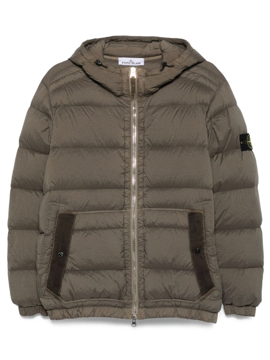 PADDED DOWN JACKET WITH HOOD 4100040S0028V0054 (STONE ISLAND / ダウンジャケット・コート ) | STONE ISLAND (ストーンアイランド)