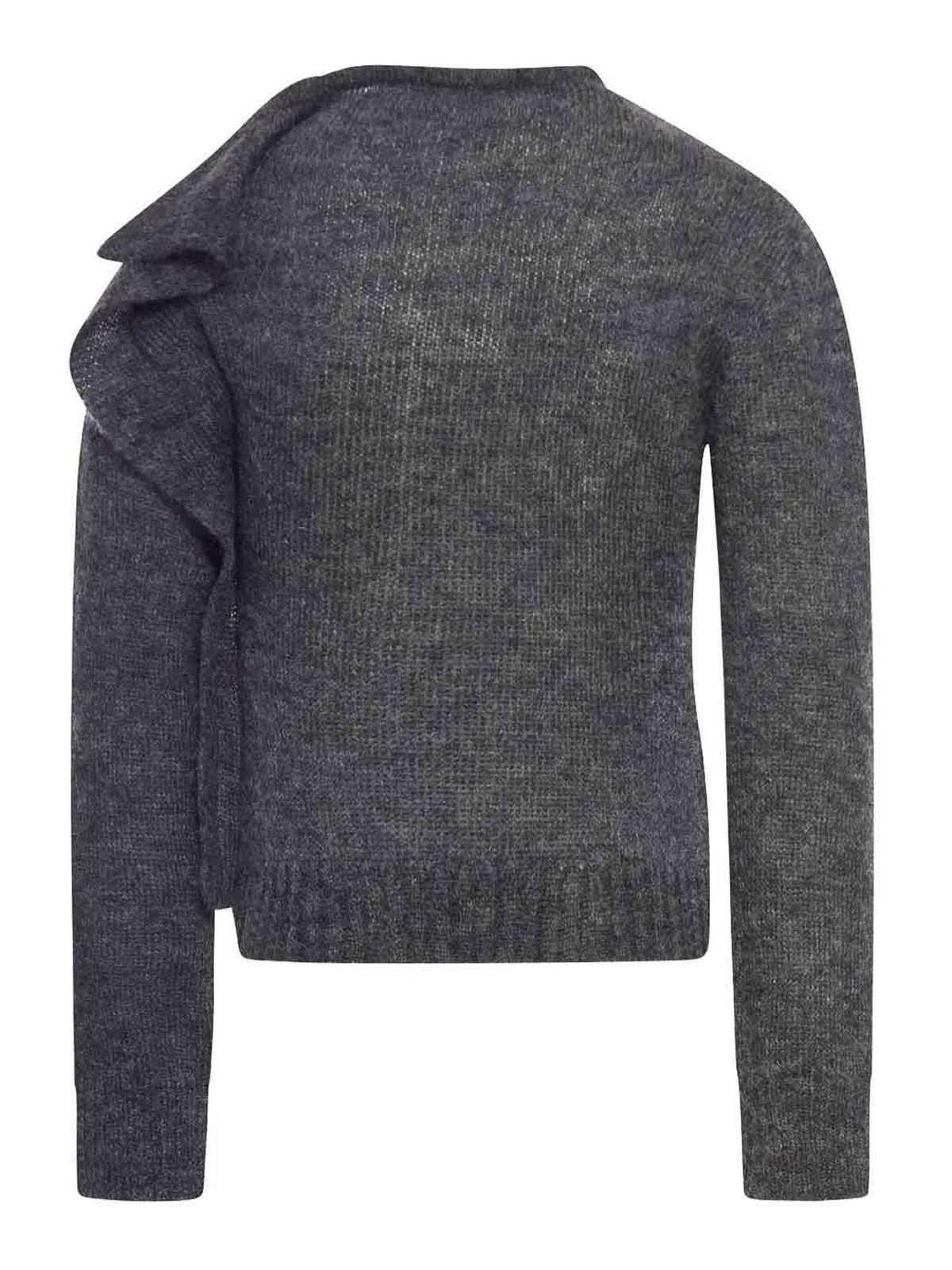 Nota Sweater - Kid Mohair Yarn NP08K013KMPYDG (NICCOLÒ PASQUALETTI / ニット・セーター・カーディガン ) | NICCOLÒ PASQUALETTI (ニコロ パスクアレッティ)(1)