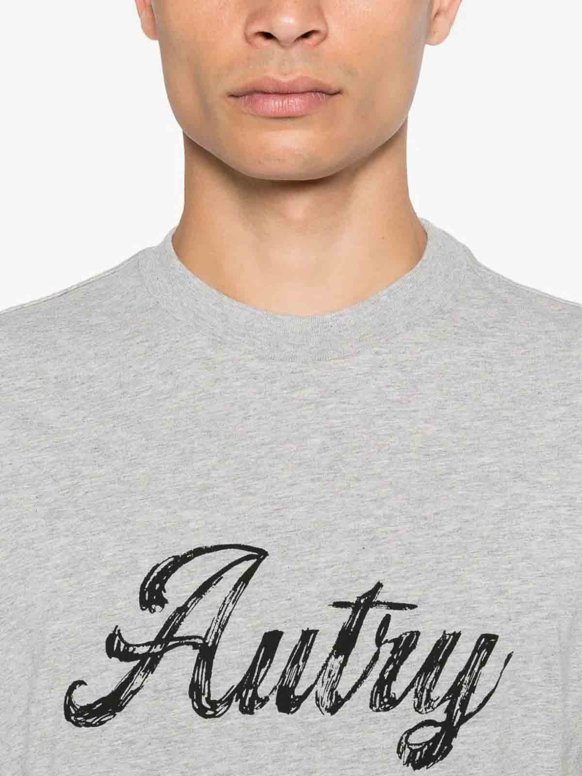 T-Shirt Main Man I5Cd Cotton Dk Mel TSPMI5CDD (AUTRY / Tシャツ・カットソー ) | AUTRY (オートリー)(3)