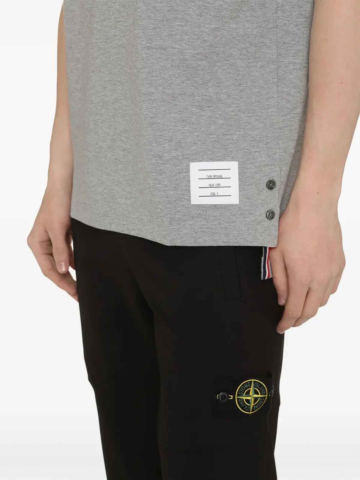 Ss Ringer Tee In Medium Weight Jersey MJS083A00042055 (Thom Browne / Tシャツ・カットソー ) | Thom Browne (トム・ブラウン)(3)