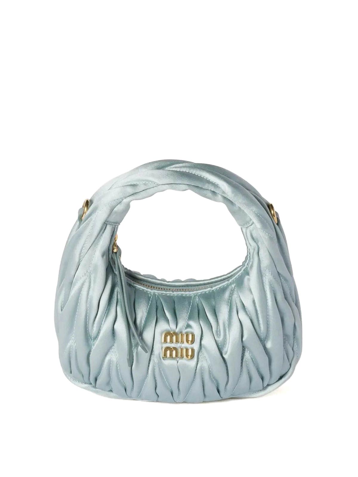 Mini bags 5BP078VOLO2BD8F0D30 (MIU MIU / ハンドバッグ・ショルダーバッグ ) | MIU MIU (ミュウミュウ)