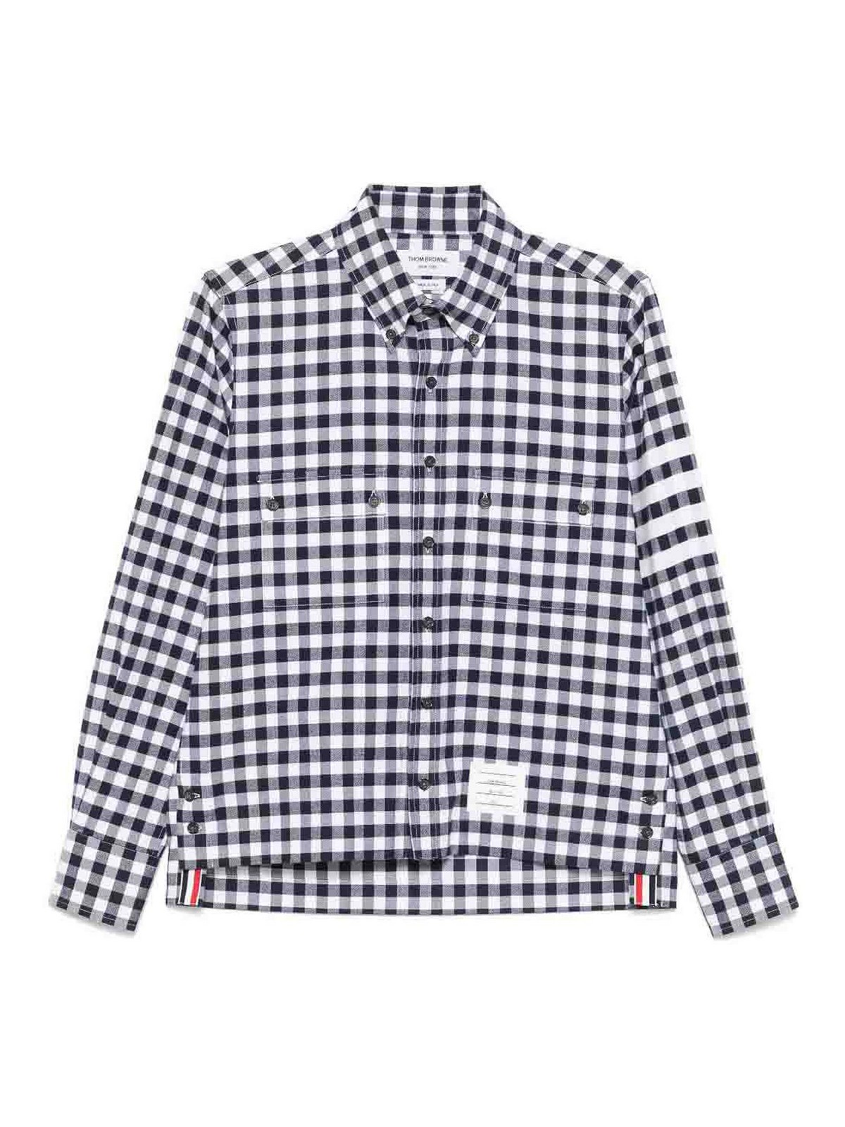 Utility Shirt With Patch Pocket MWL417AF0945415 (Thom Browne / シャツ・ブラウス ) | Thom Browne (トム・ブラウン)