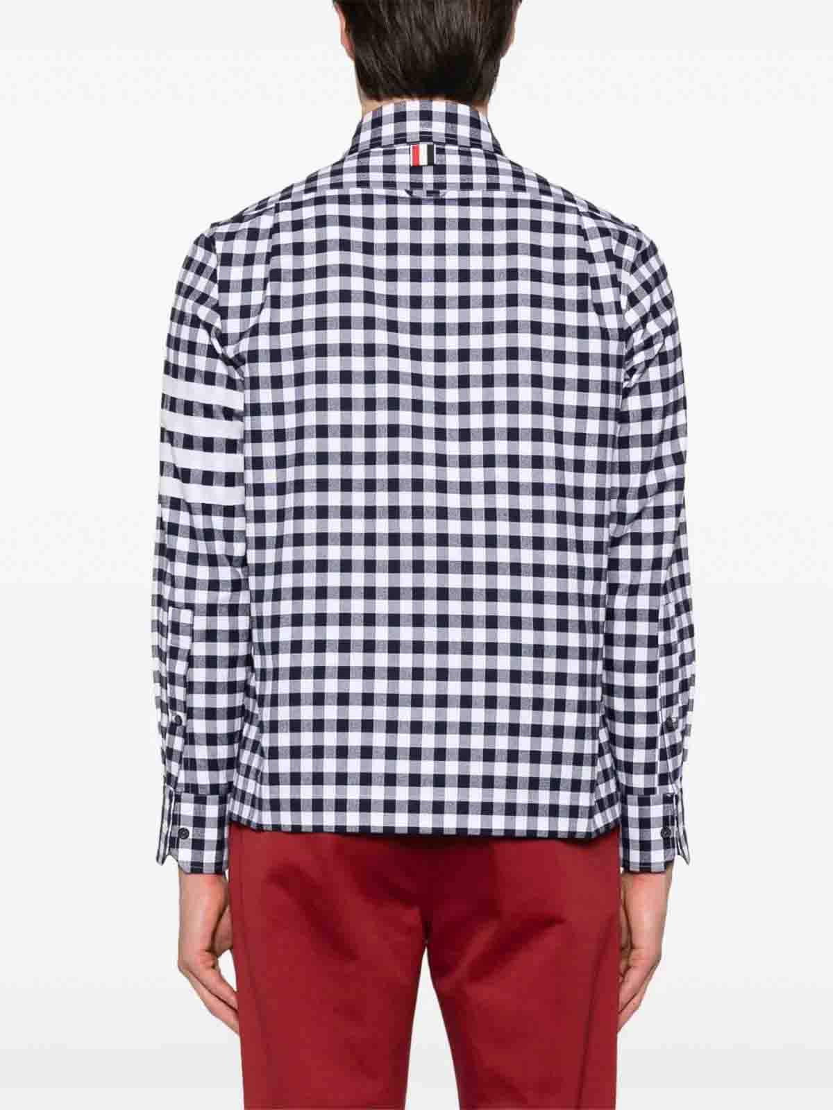 Utility Shirt With Patch Pocket MWL417AF0945415 (Thom Browne / シャツ・ブラウス ) | Thom Browne (トム・ブラウン)(4)
