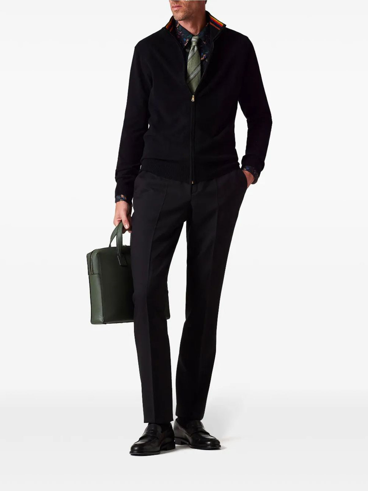 Mens Cardigan Zip Thru M1R906YN0249779 (Paul Smith / ニット・セーター・カーディガン ) | Paul Smith (ポール・スミス)(1)