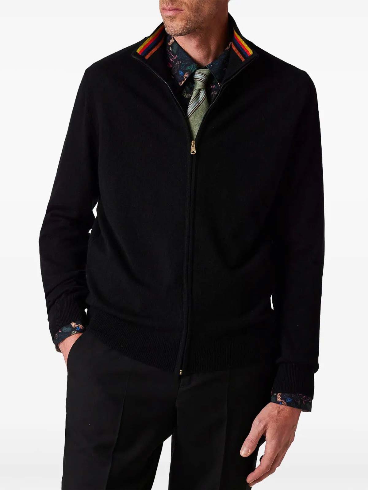 Mens Cardigan Zip Thru M1R906YN0249779 (Paul Smith / ニット・セーター・カーディガン ) | Paul Smith (ポール・スミス)(2)
