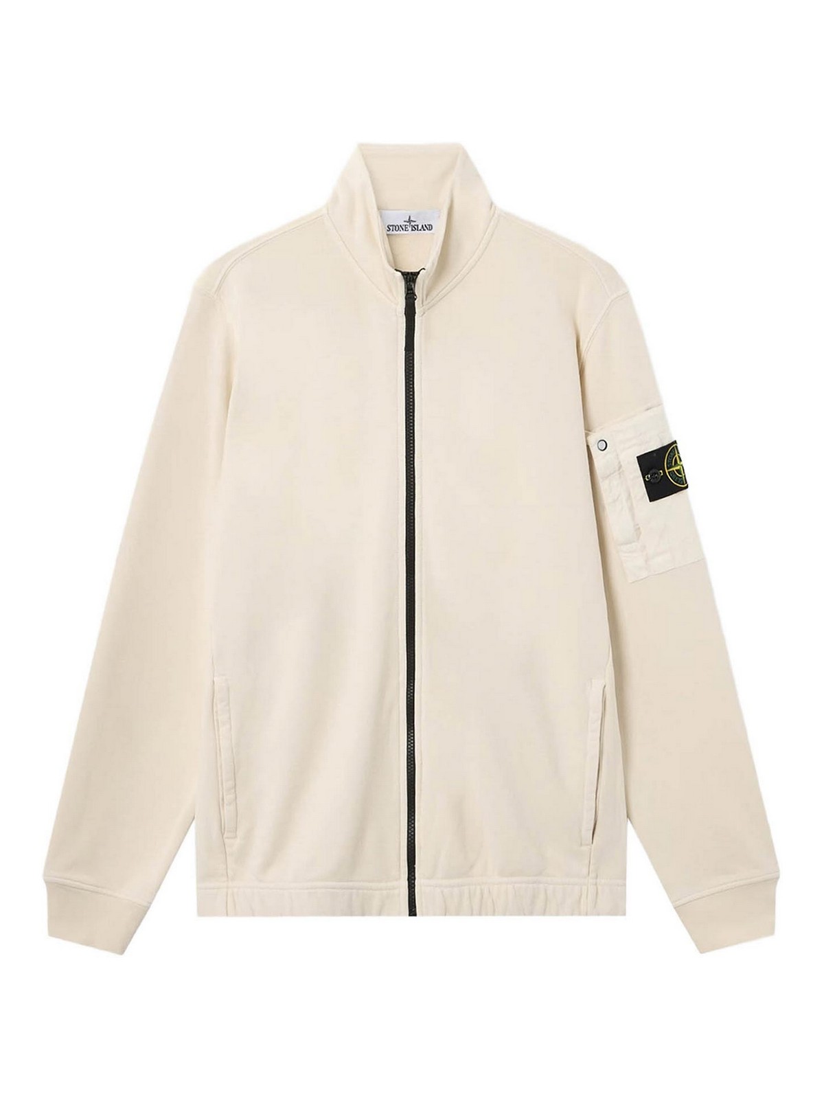 Cotton Sweatshirt With Zip L1S156100018S0410V0093 (STONE ISLAND / スウェット・フーディー ) | STONE ISLAND (ストーンアイランド)