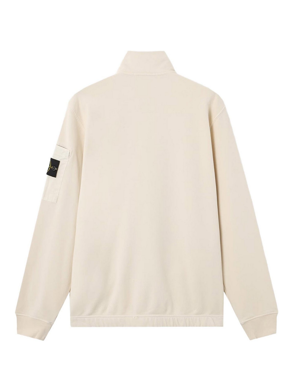Cotton Sweatshirt With Zip L1S156100018S0410V0093 (STONE ISLAND / スウェット・フーディー ) | STONE ISLAND (ストーンアイランド)(1)