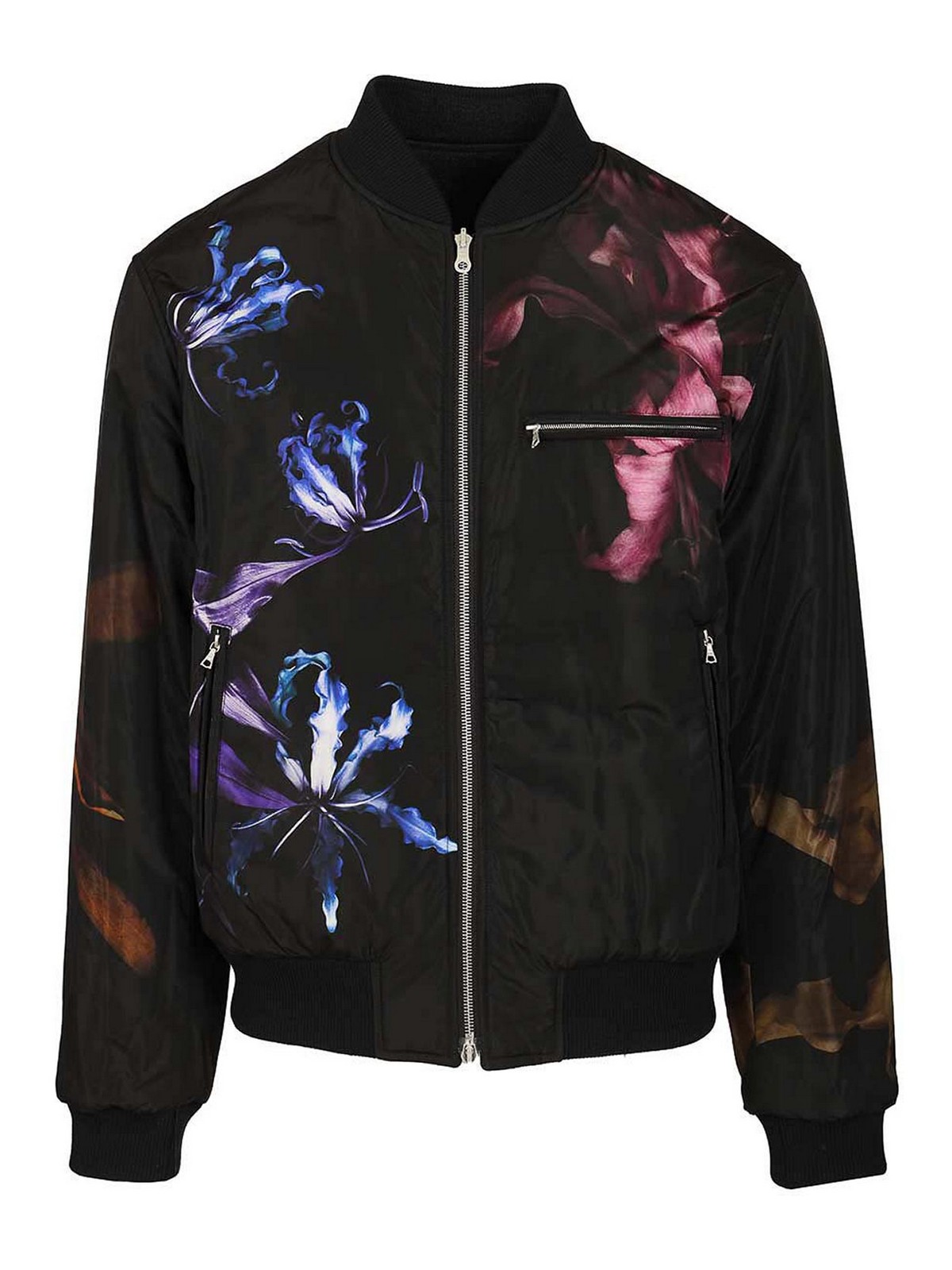 Printed Velvet Bomber Jacket 25202052221188E15 (Dries Van Noten / カジュアルジャケット ) | Dries Van Noten (ドリスヴァンノッテン)(1)