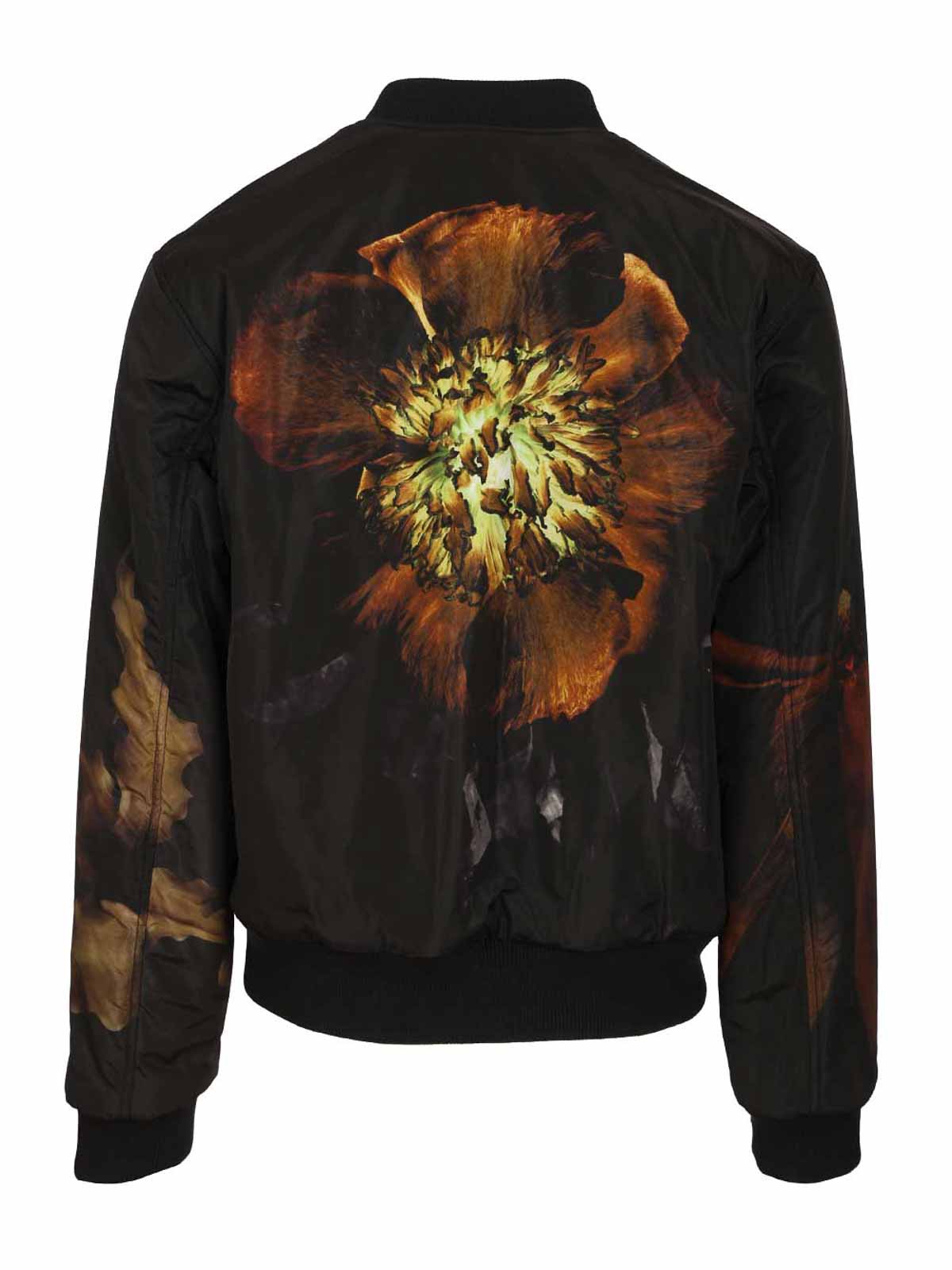 Printed Velvet Bomber Jacket 25202052221188E15 (Dries Van Noten / カジュアルジャケット ) | Dries Van Noten (ドリスヴァンノッテン)(3)