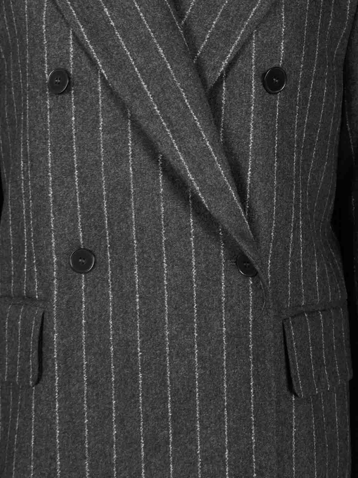 Flannel Jacket KALENANTHRACITESTRIPES (LOULOU STUDIO / ブレザー・ジャケット ) | LOULOU STUDIO (ルルスタジオ)(3)