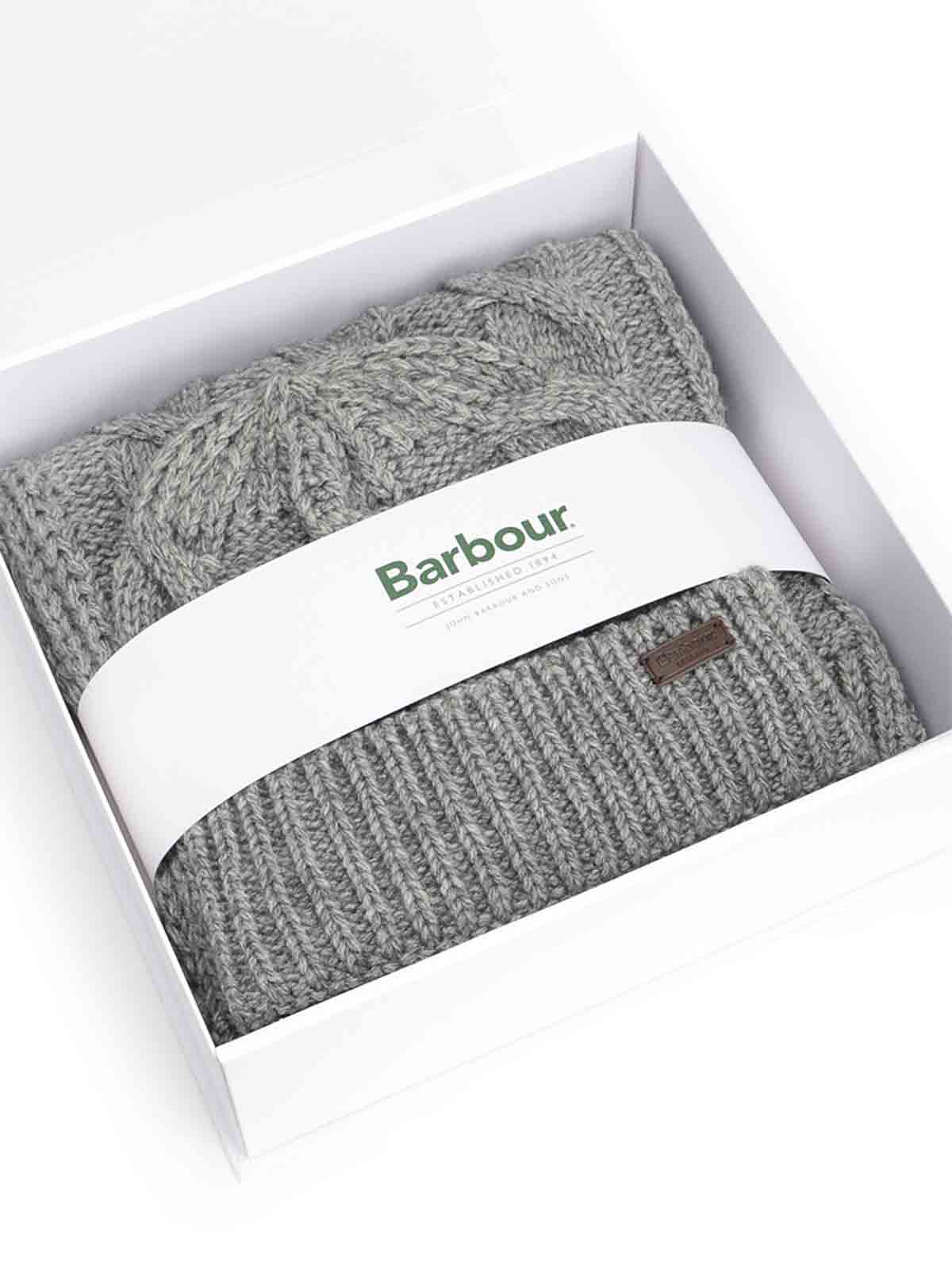 Jesmond Hat And Scarf Set 252MGS0096MGSGY31 (Barbour / スカーフ・マフラー ) | Barbour (バブアー)(4)