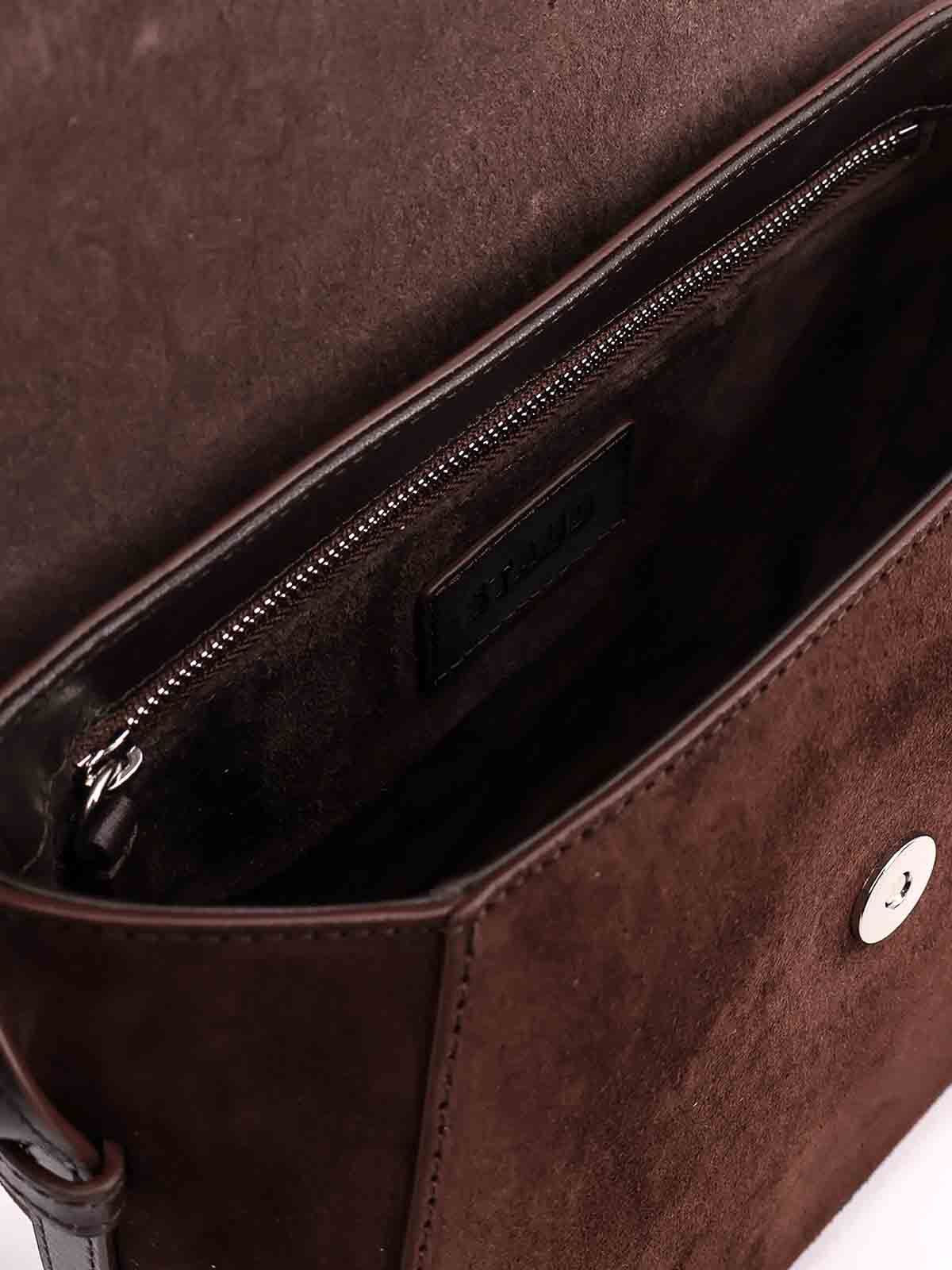 Bella Saddle Suede Shoulder Bag H25F3009UNESPR (STAUD / ハンドバッグ・ショルダーバッグ ) | STAUD (スタウド)(3)