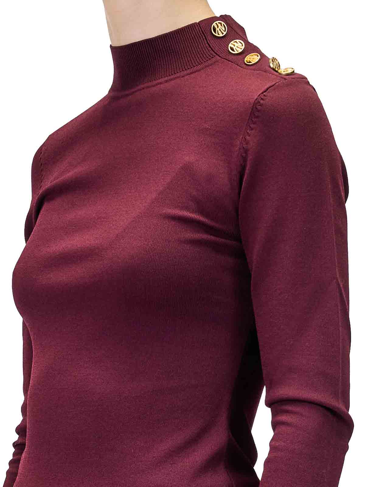 Button Detail Mock Neck Knit A4W18038548 (KARL LAGERFELD / ニット・セーター・カーディガン ) | KARL LAGERFELD (カール・ラガーフェルド)(4)