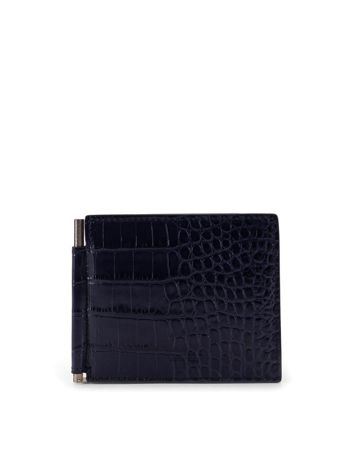 Leather Wallet With Croco Print Y0412LCL439SUDJ (TOM FORD / 財布・カードケース ) | TOM FORD (トムフォード)