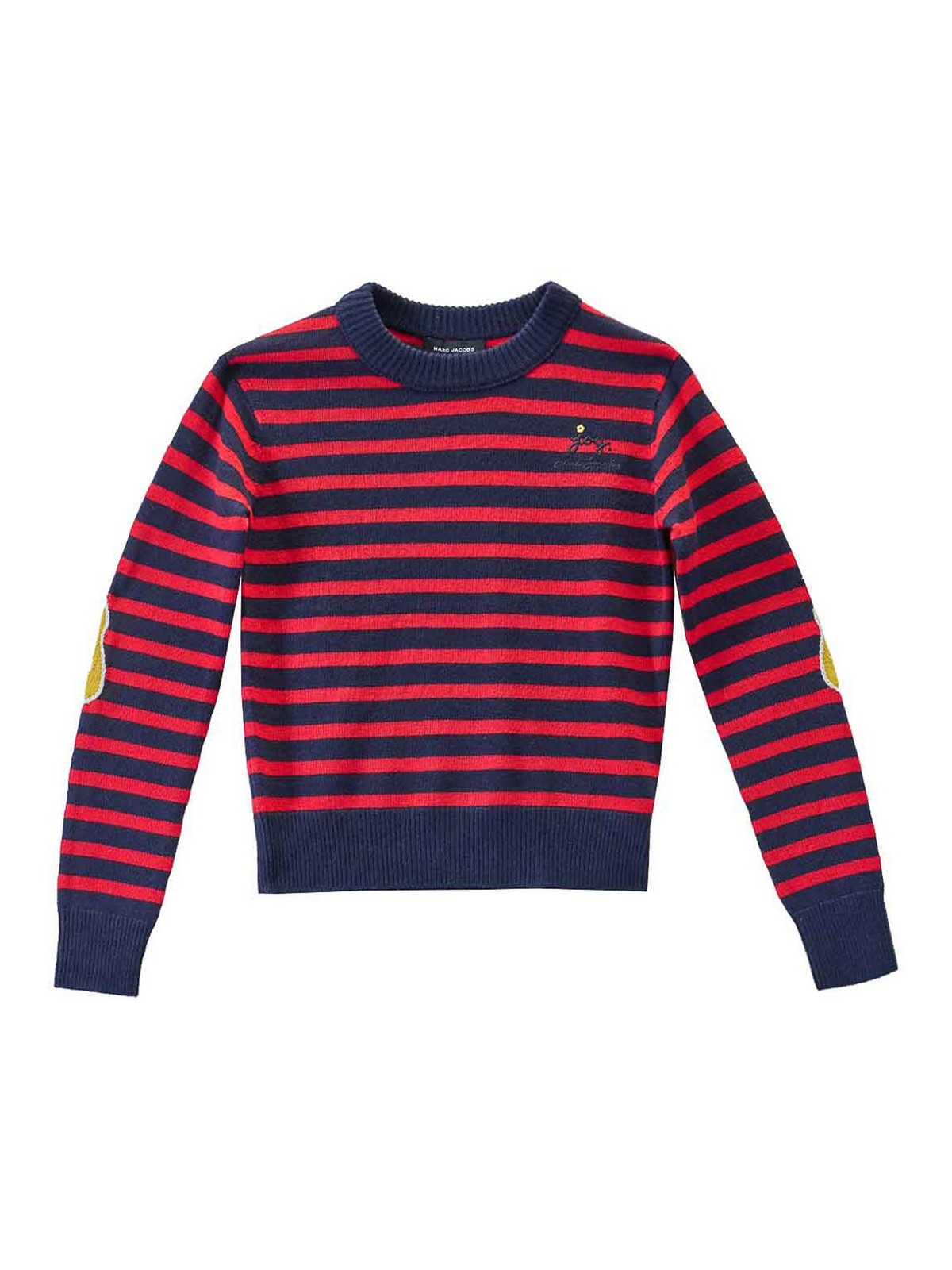 Joy Striped Crewneck 2F5RTP003K10NAVY (Marc Jacobs / ニット・セーター・カーディガン ) | Marc Jacobs (マーク ジェイコブス)