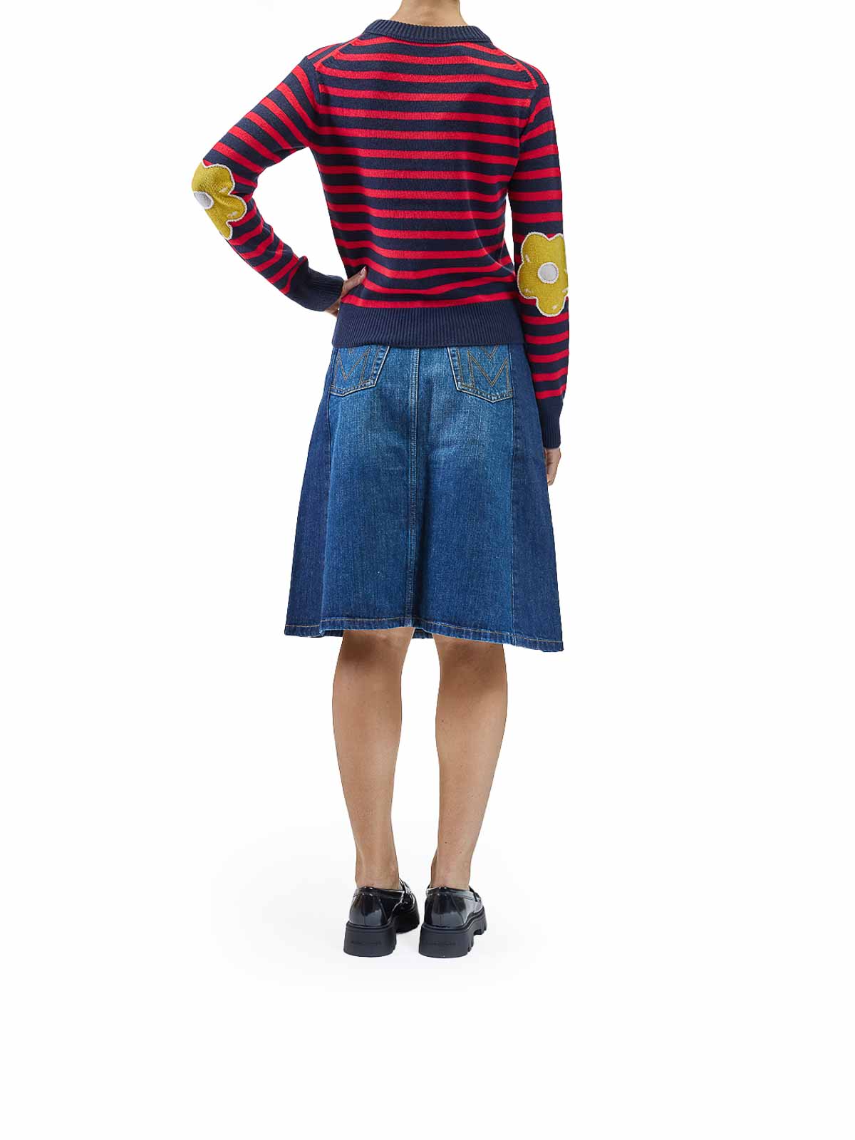 Joy Striped Crewneck 2F5RTP003K10NAVY (Marc Jacobs / ニット・セーター・カーディガン ) | Marc Jacobs (マーク ジェイコブス)(3)