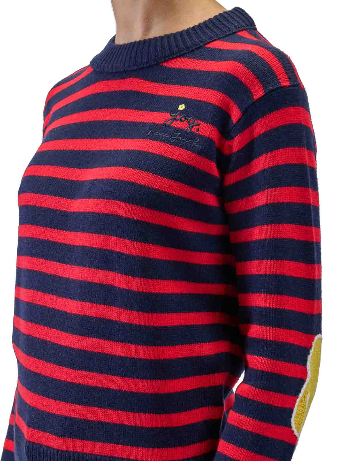 Joy Striped Crewneck 2F5RTP003K10NAVY (Marc Jacobs / ニット・セーター・カーディガン ) | Marc Jacobs (マーク ジェイコブス)(4)
