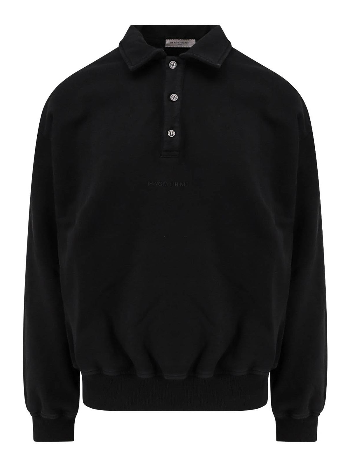 Cotton polo shirt NUW25207009 (IH NOM UH NIT / スウェット・フーディー ) | IH NOM UH NIT (インノミネイト)