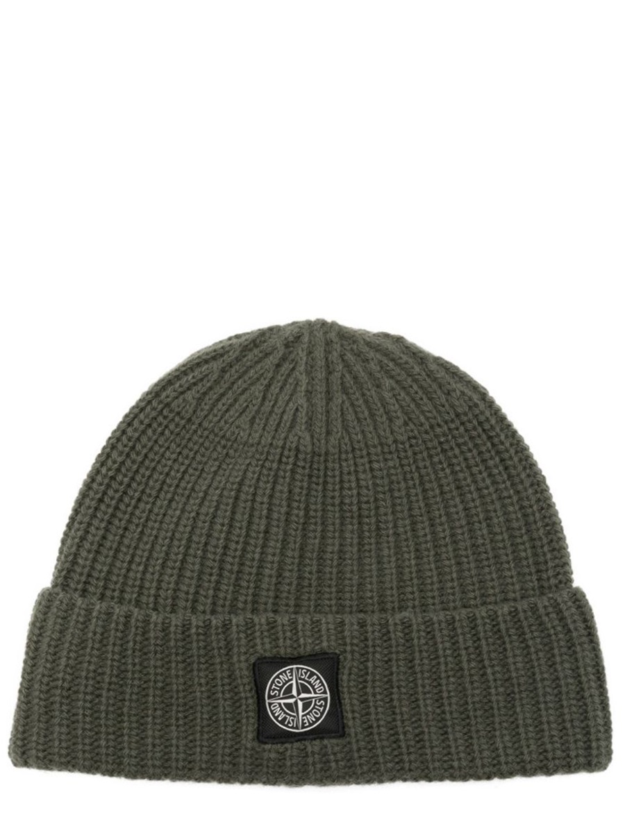 WOOL CAP WITH LOGO N100012S00B4V0054 (STONE ISLAND / 帽子 ) | STONE ISLAND (ストーンアイランド)